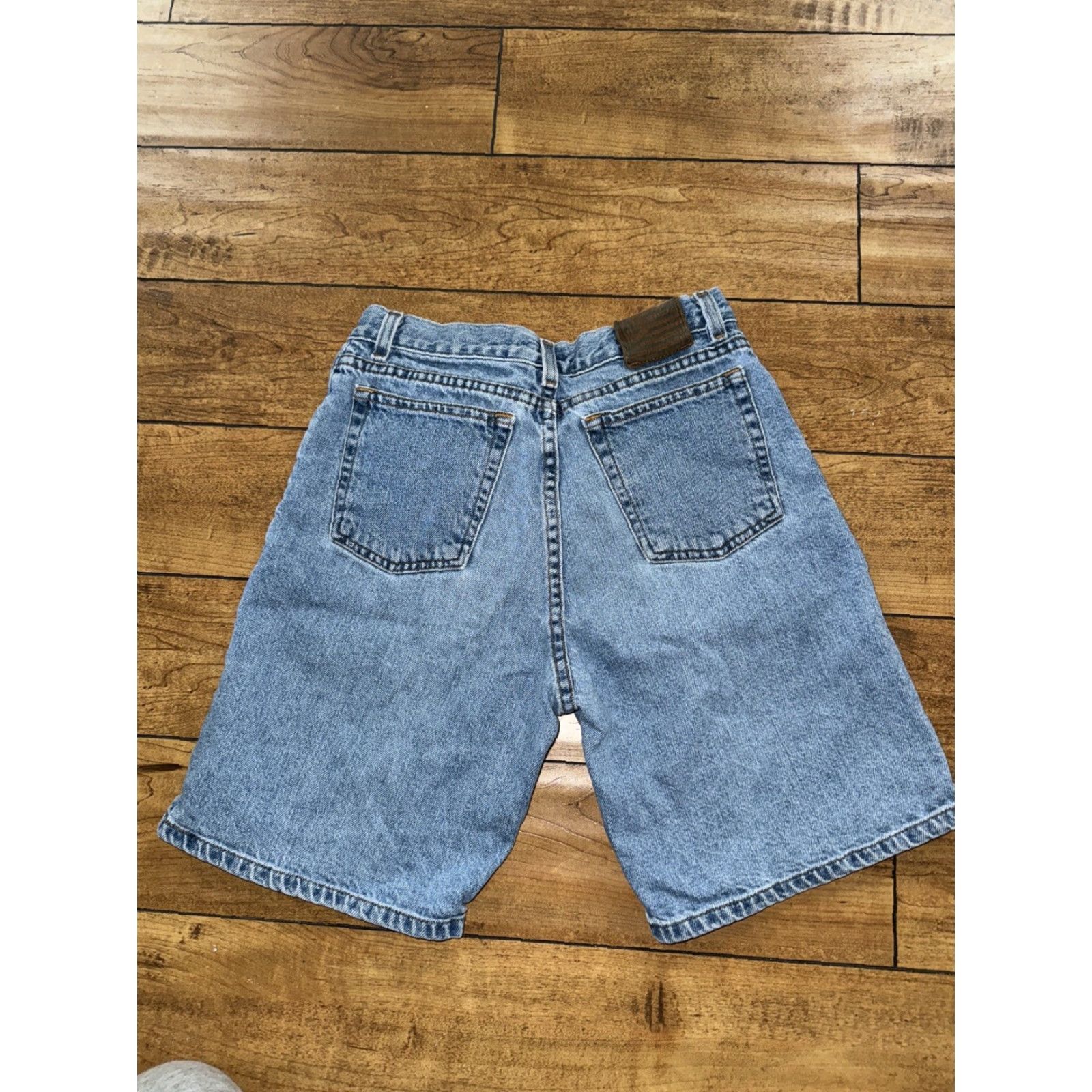 Ralph Lauren VINTAGE Ralph Lauren Denim Shorts Blue 24in Waist 24in Inseam Women 14 Jorts Denim Size 42" / US 20 - 3 Thumbnail