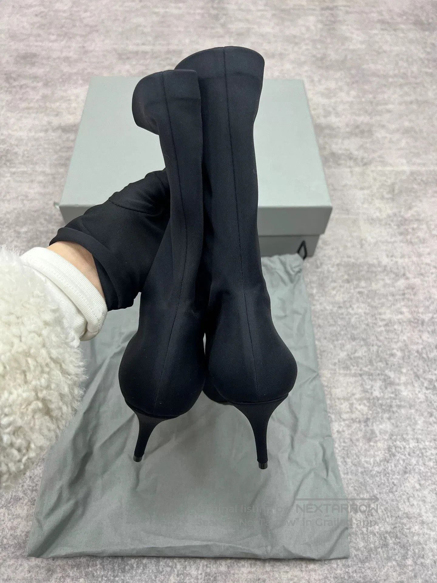 Balenciaga balenciaga black pointed toe ankle boots. Size US 6 / IT 36 - 4 Thumbnail