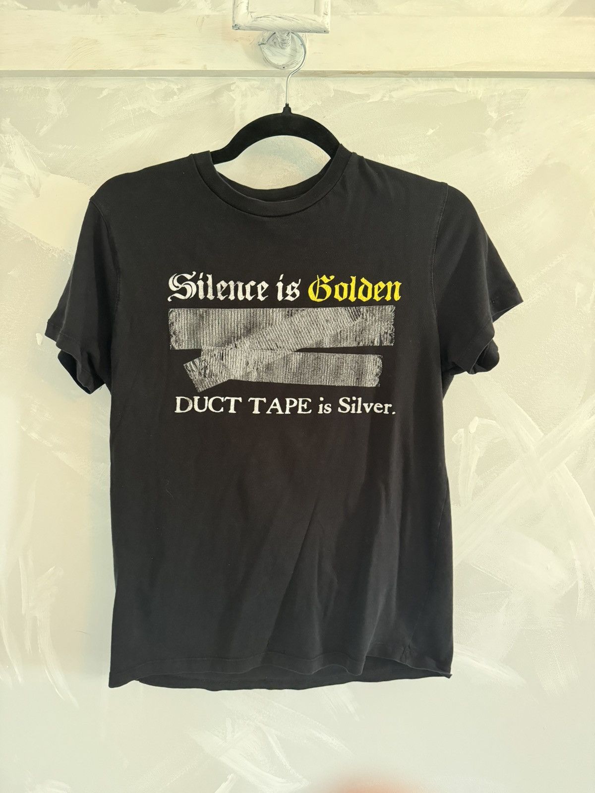 Band Tees G21 Against All Authority Duct Tape Is Silver Black T-Shirt Size US S / EU 44-46 / 1 - 1 Thumbnail