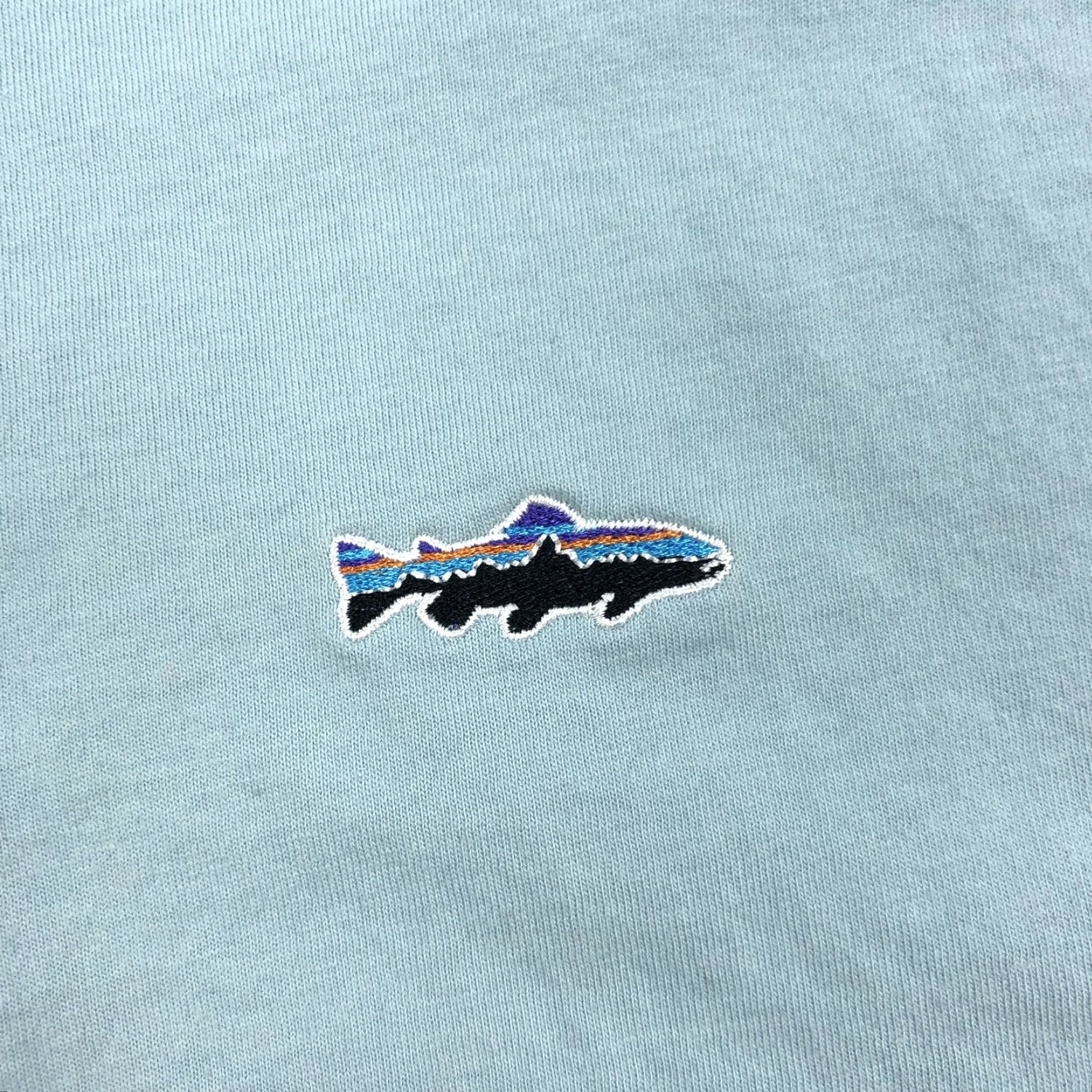 Patagonia Patagonia Polo Shirt Men's XL Organic Cotton Blue-Green Embroidered Fish Logo Golf Casual Everyday Size US XL / EU 56 / 4 - 4 Thumbnail