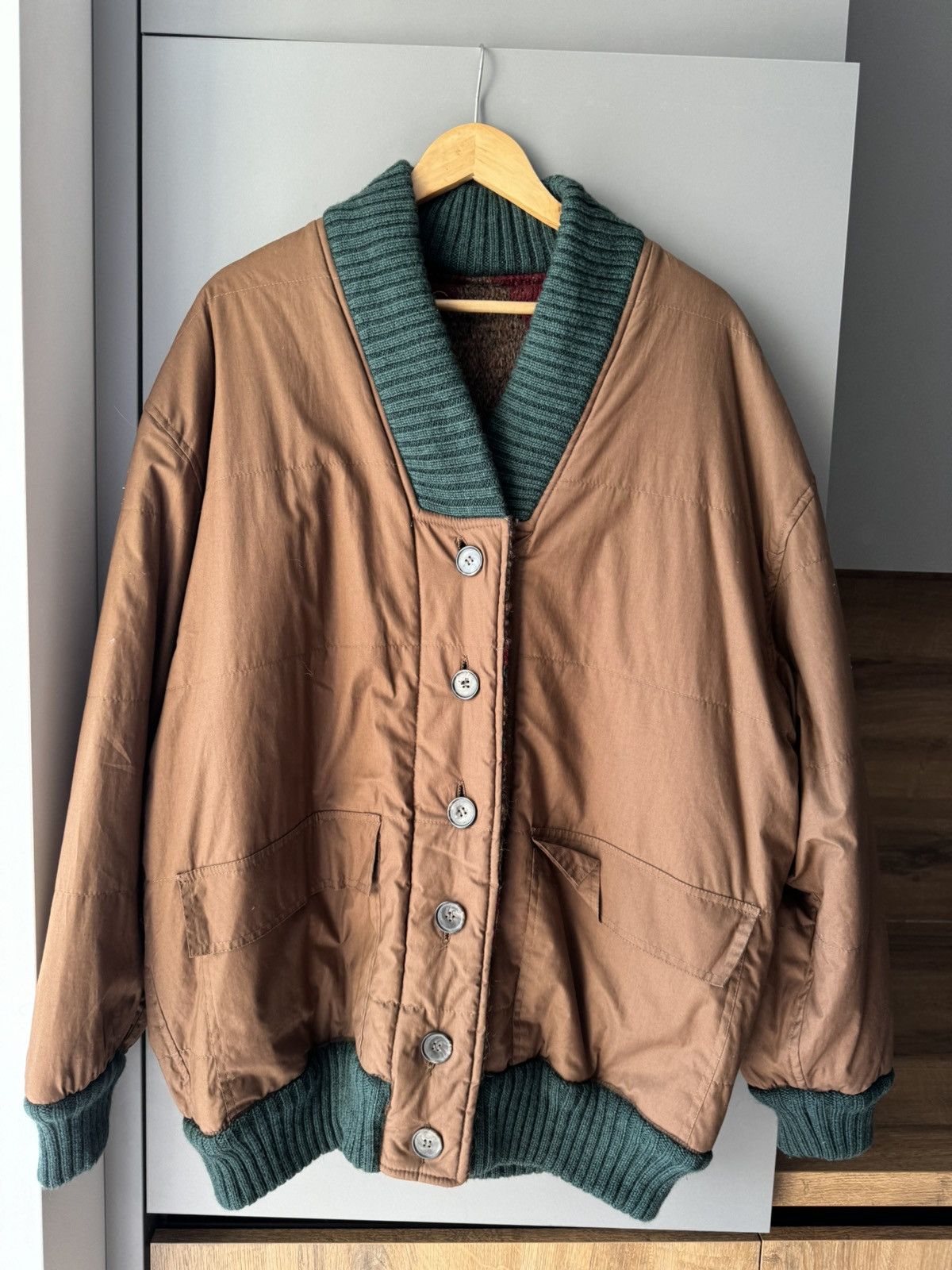 Missoni × Vintage Rare 🔥 Missoni Abstract Native Design Reversible Jacket Size US XL / EU 56 / 4 - 8 Thumbnail