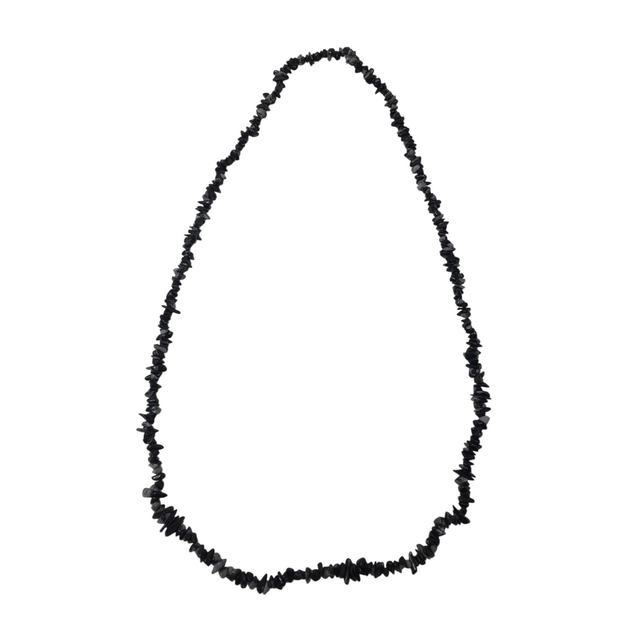 Other Womens Black and Grey Gemstone Chip/Shell Necklace Size ONE SIZE - 1 Thumbnail
