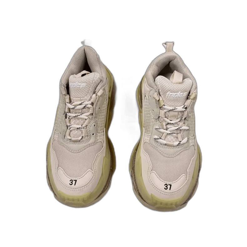 Balenciaga Balenciaga Triple S Sneakers in Beige Size US 10 / EU 43 - 1 Thumbnail