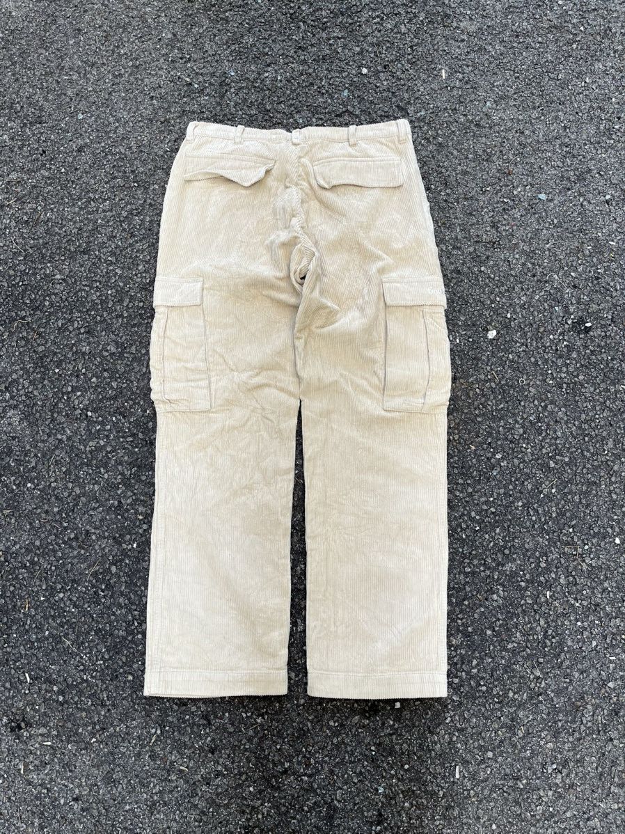 Golf Wang Golf Wang Cargo Corduroy Cream Pants Size US 32 / EU 48 - 8 Thumbnail