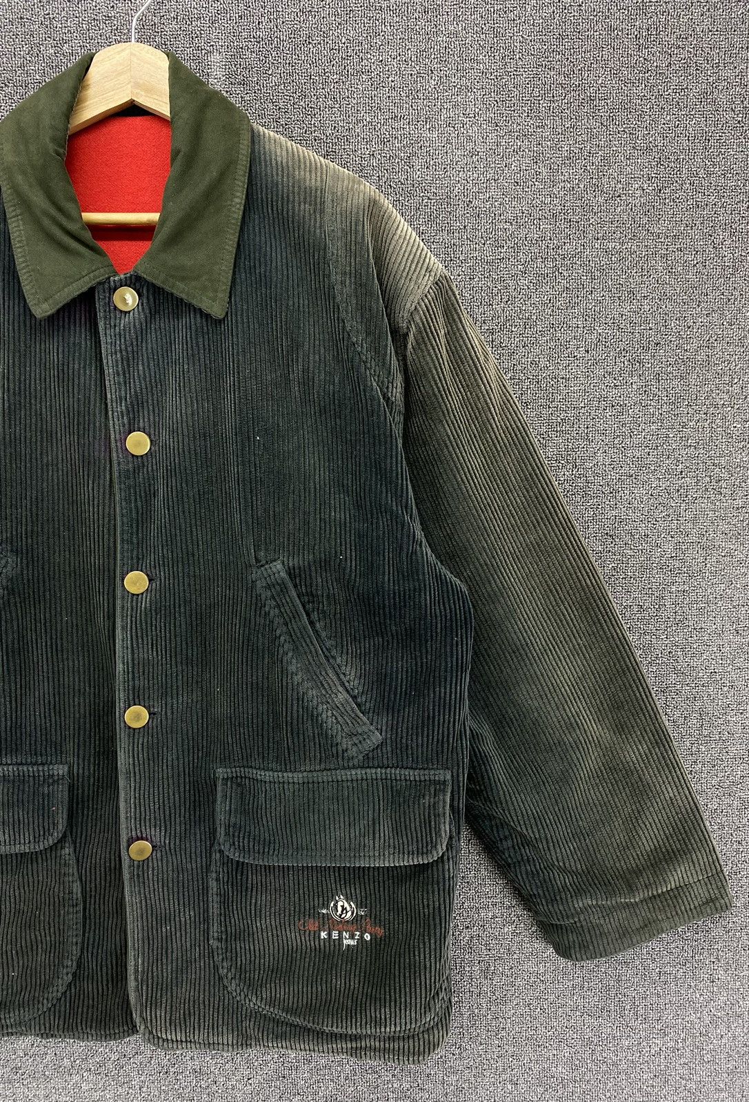 Kenzo Vintage Kenzo Jeans Corduroi Jacket Size US L / EU 52-54 / 3 - 4 Thumbnail