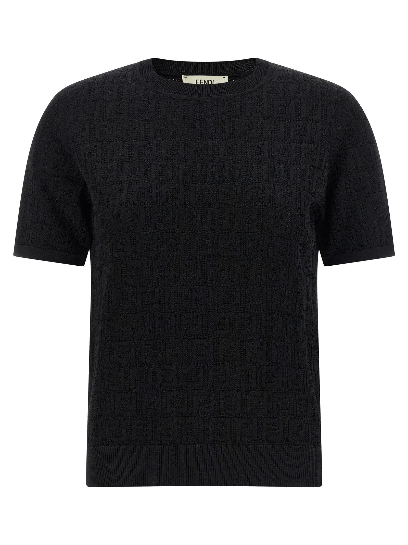 Fendi FF intarsia sweater Size S / US 4 / IT 40 - 1 Thumbnail