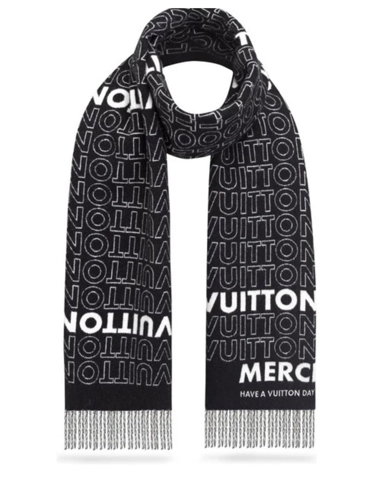 Louis Vuitton Louis Vuitton Lv List City Scarf Size ONE SIZE - 2 Thumbnail
