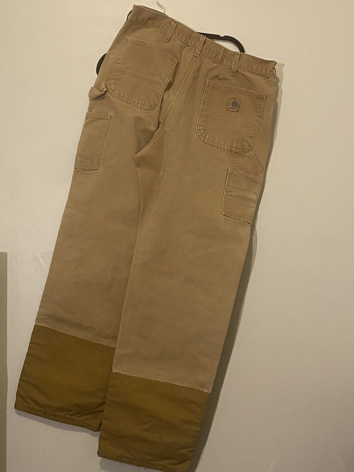 Carhartt × Vintage Vintage Carhartt Dungaree Fit Double Knee Pants 36W 34L Size US 36 / EU 52 - 2 Thumbnail