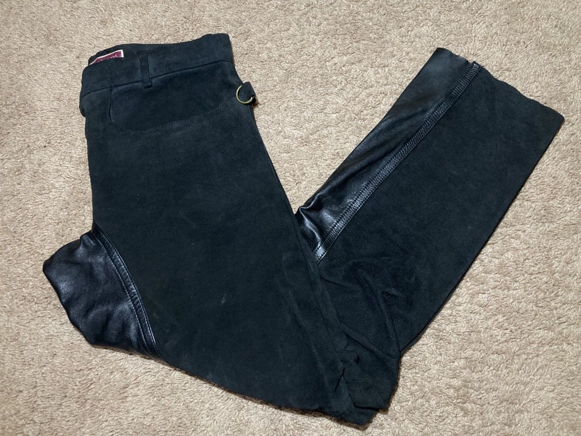 90s beauty:beast Leather Pants