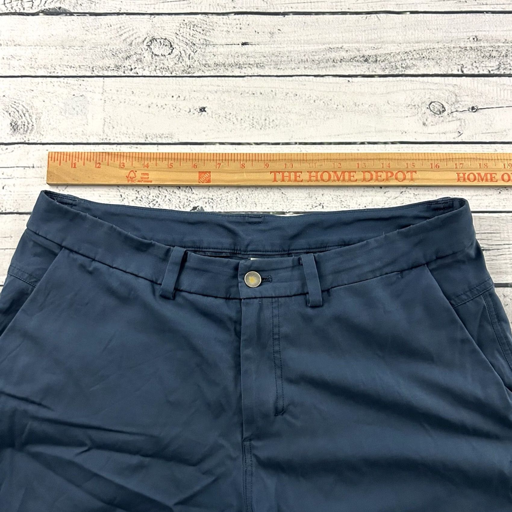 Lululemon Lululemon 9" Commission Shorts Men's 34 Blue Shirt Size US 34 / EU 50 - 6 Thumbnail