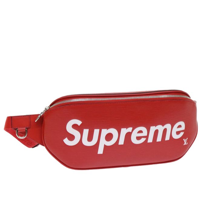 Louis Vuitton LOUIS VUITTON Supreme Epi Bum Bag Waist Bag Red