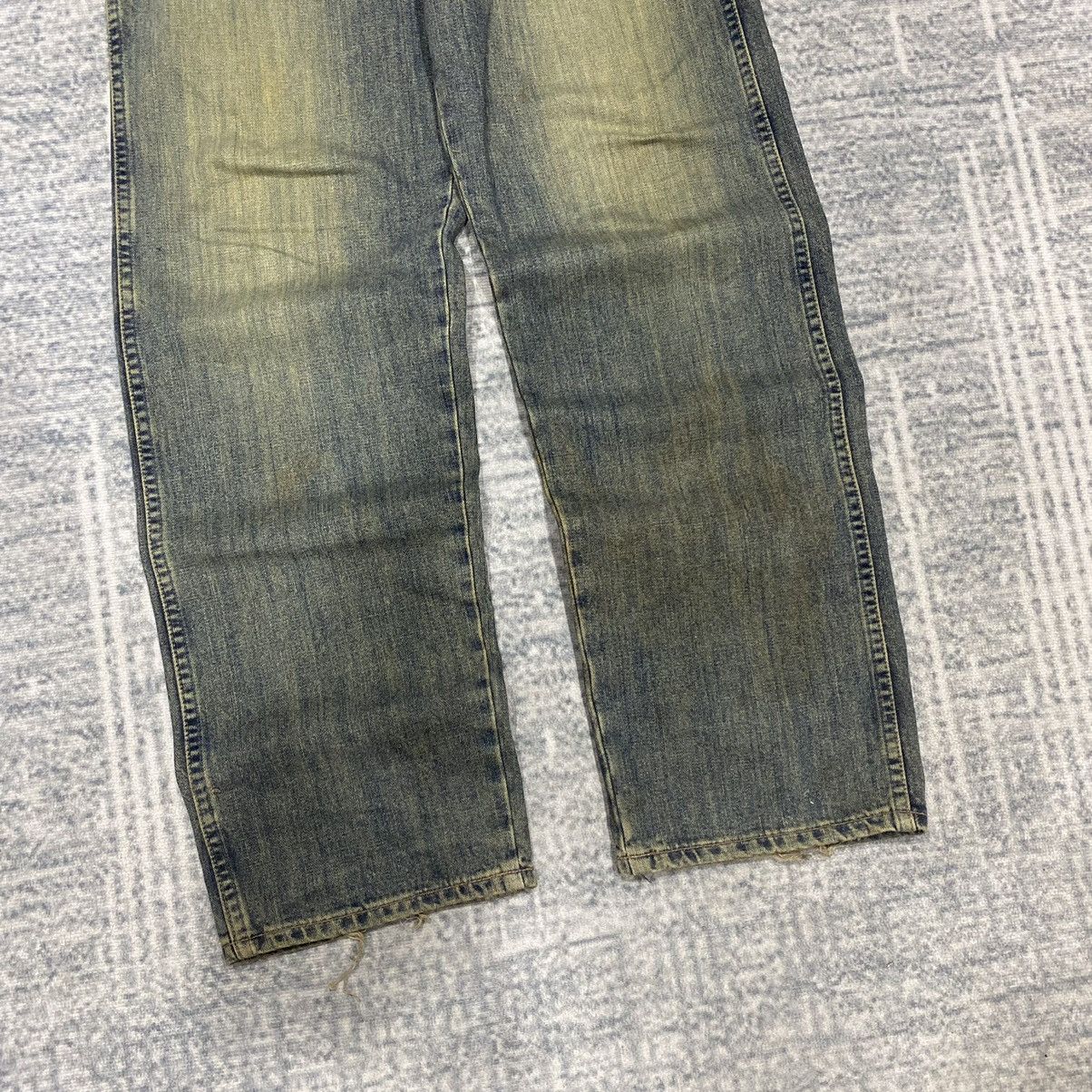 Beauty Beast × Le Grande Bleu (L.G.B.) × Vintage Sick☠️ Wrangler Mud Wash Jeans 80s 90s Dirty Size US 31 - 3 Thumbnail