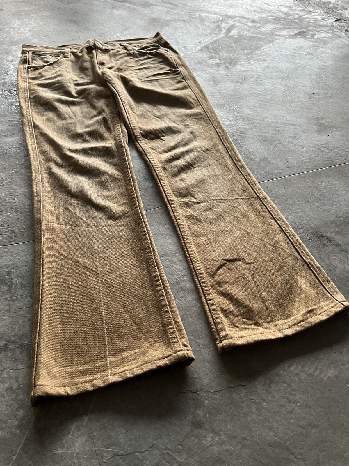 Polo Ralph Lauren flared ralph lauren dungaree boot cut classic Size 30" / US 8 / IT 44 - 14 Thumbnail