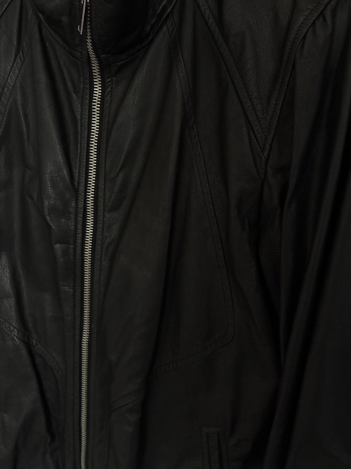 Rick Owens Intarsia Cow's Leather Jacket (Olmar & Mirta era) Size US L / EU 52-54 / 3 - 10 Thumbnail