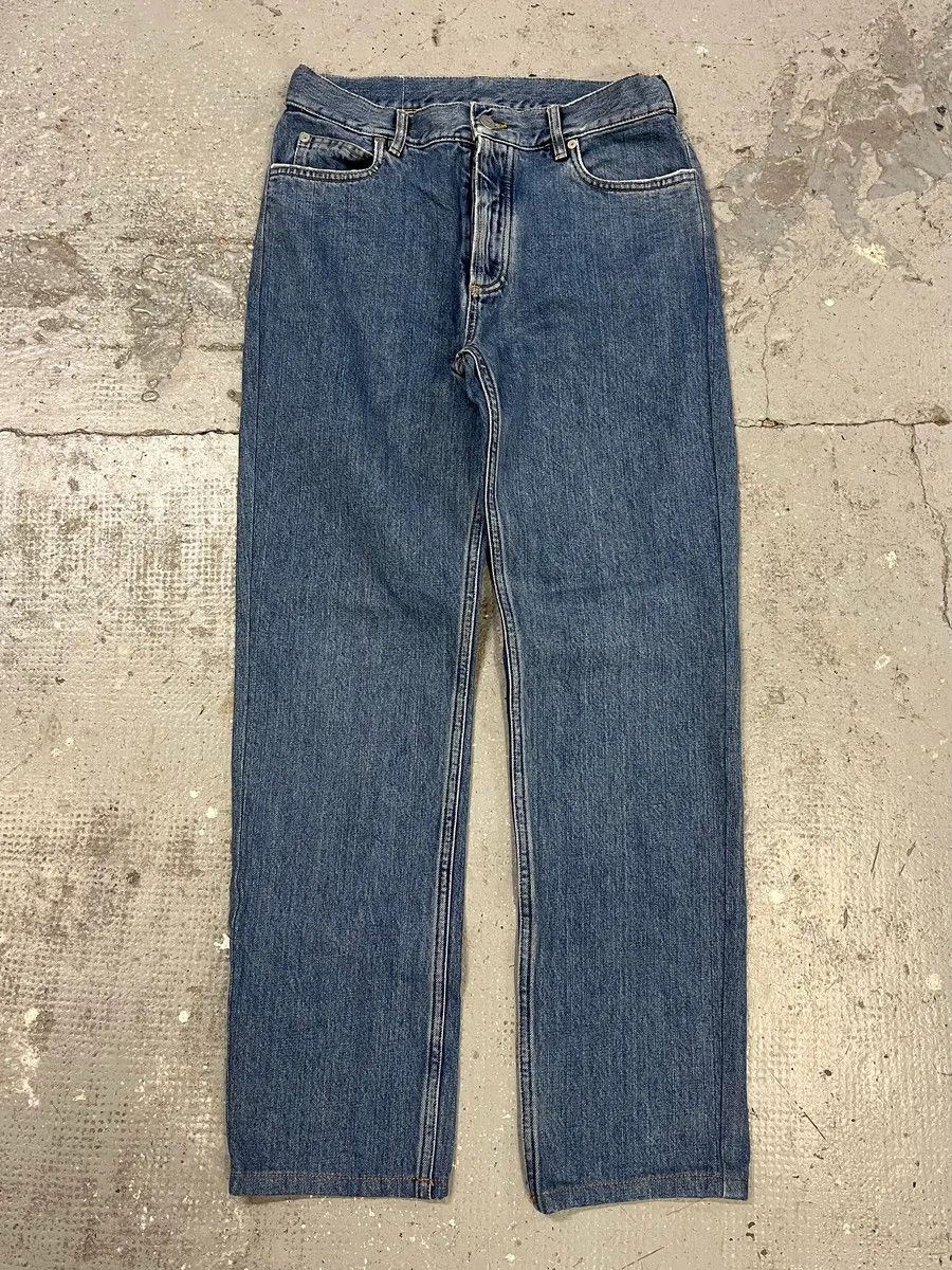 Maison Margiela × Vintage SS2019 Maison Margiela Blue Regular Denim Jeans Size US 30 / EU 46 - 3 Thumbnail