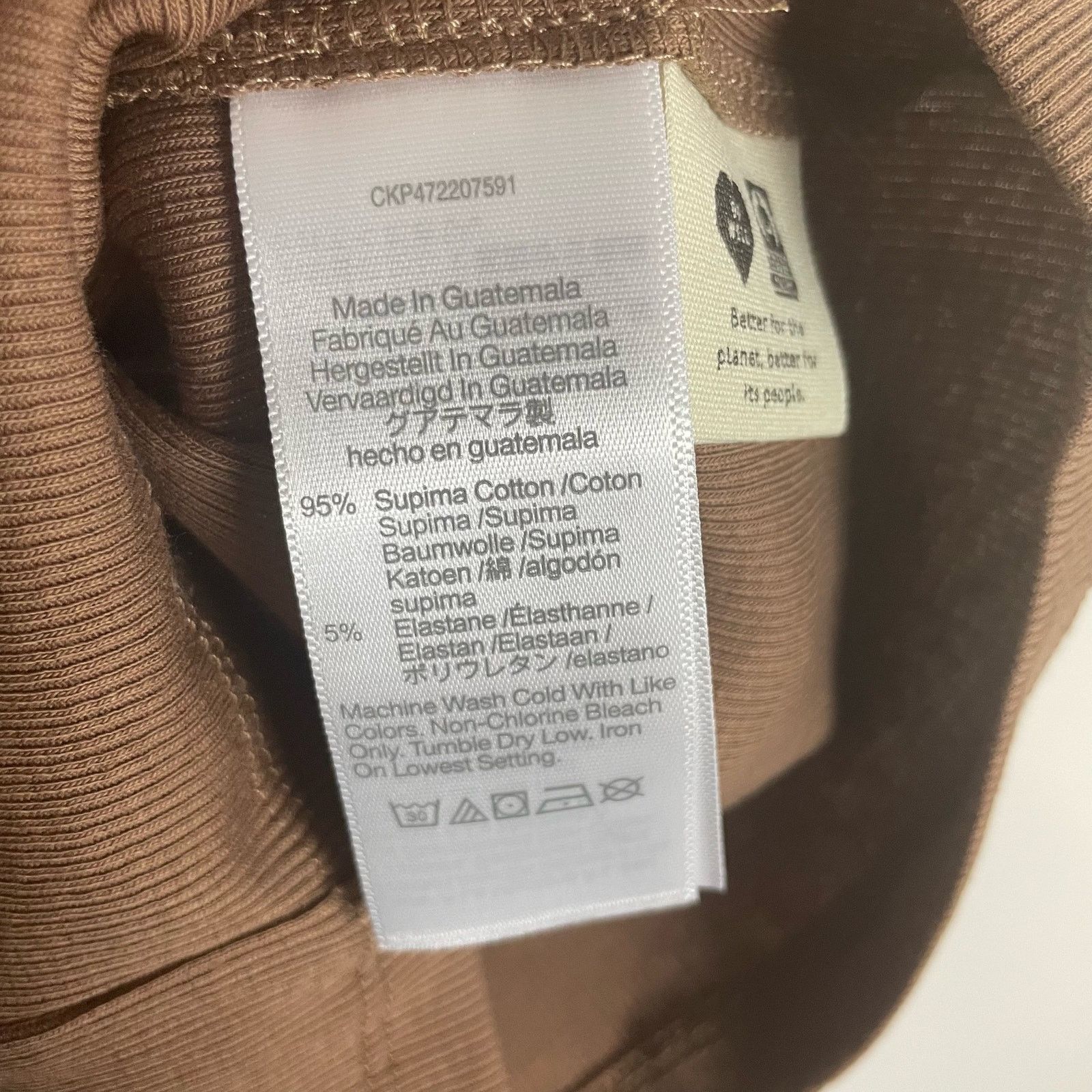 Madewell Madewell Brightside One Shoulder Rib Tank Top US Women's XXS Size XXS / US 00 / IT 34 - 4 Thumbnail