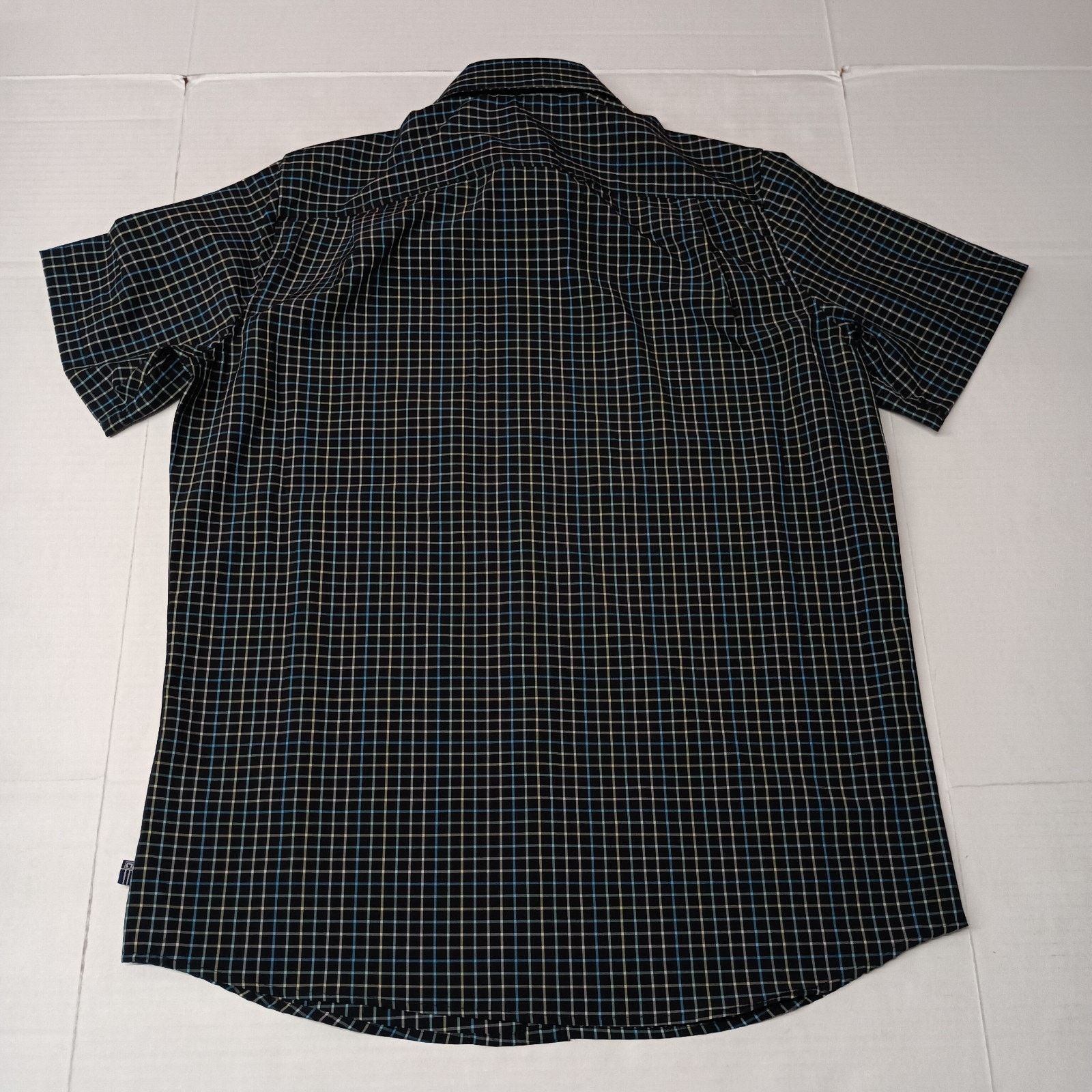Chaps Chaps Woven Shirt Men's Size M Jet Black Stretch UPF 50 Size US M / EU 48-50 / 2 - 7 Thumbnail