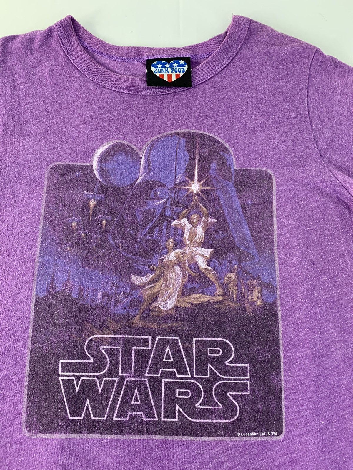 Junk Food × Star Wars Vintage Star Wars Lucas Film Science Fiction by Junk Food Size S / US 4 / IT 40 - 3 Thumbnail