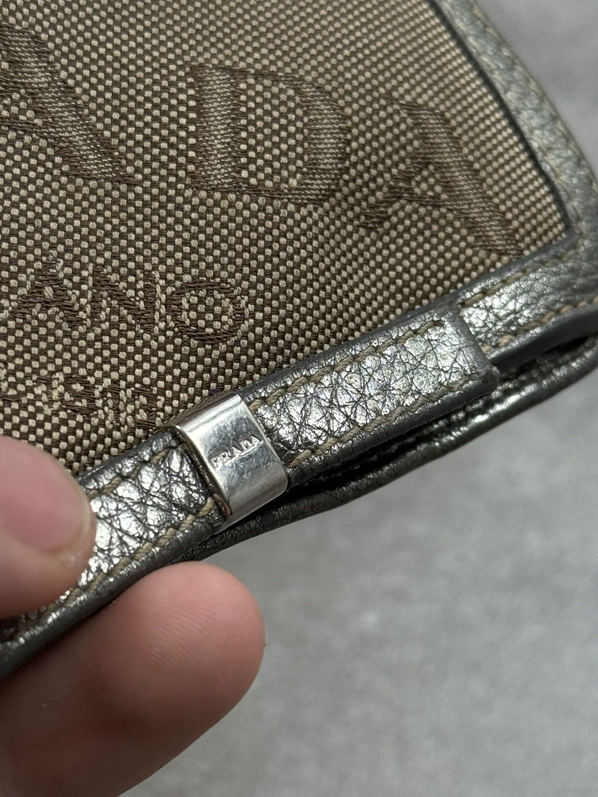 Prada Prada wallet big logo vintage street wear Size ONE SIZE - 5 Thumbnail