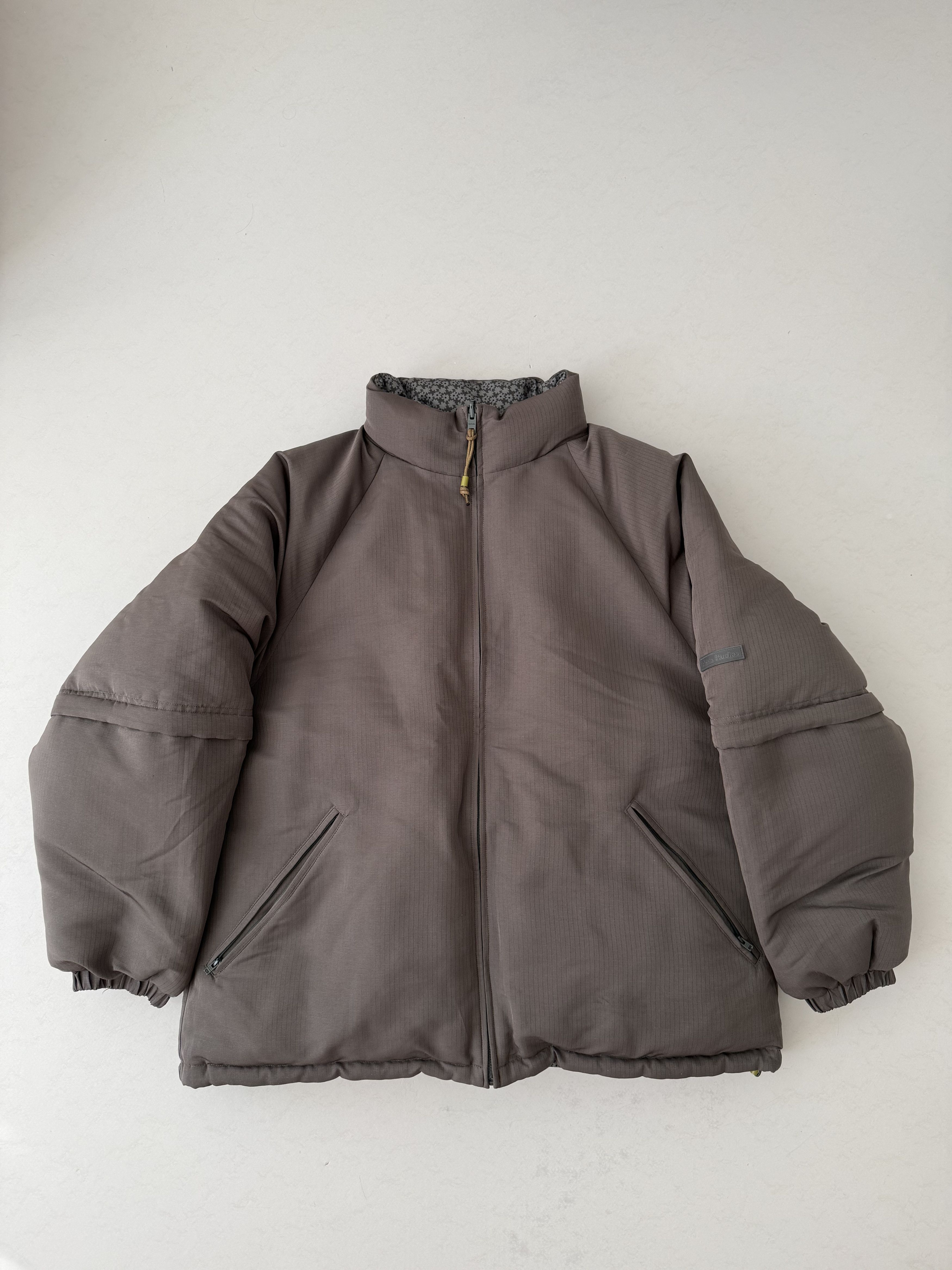 Acne Studios Acne Studios Reversible down puffer jacket - Chestnut brown Size US L / EU 52-54 / 3 - 3 Thumbnail