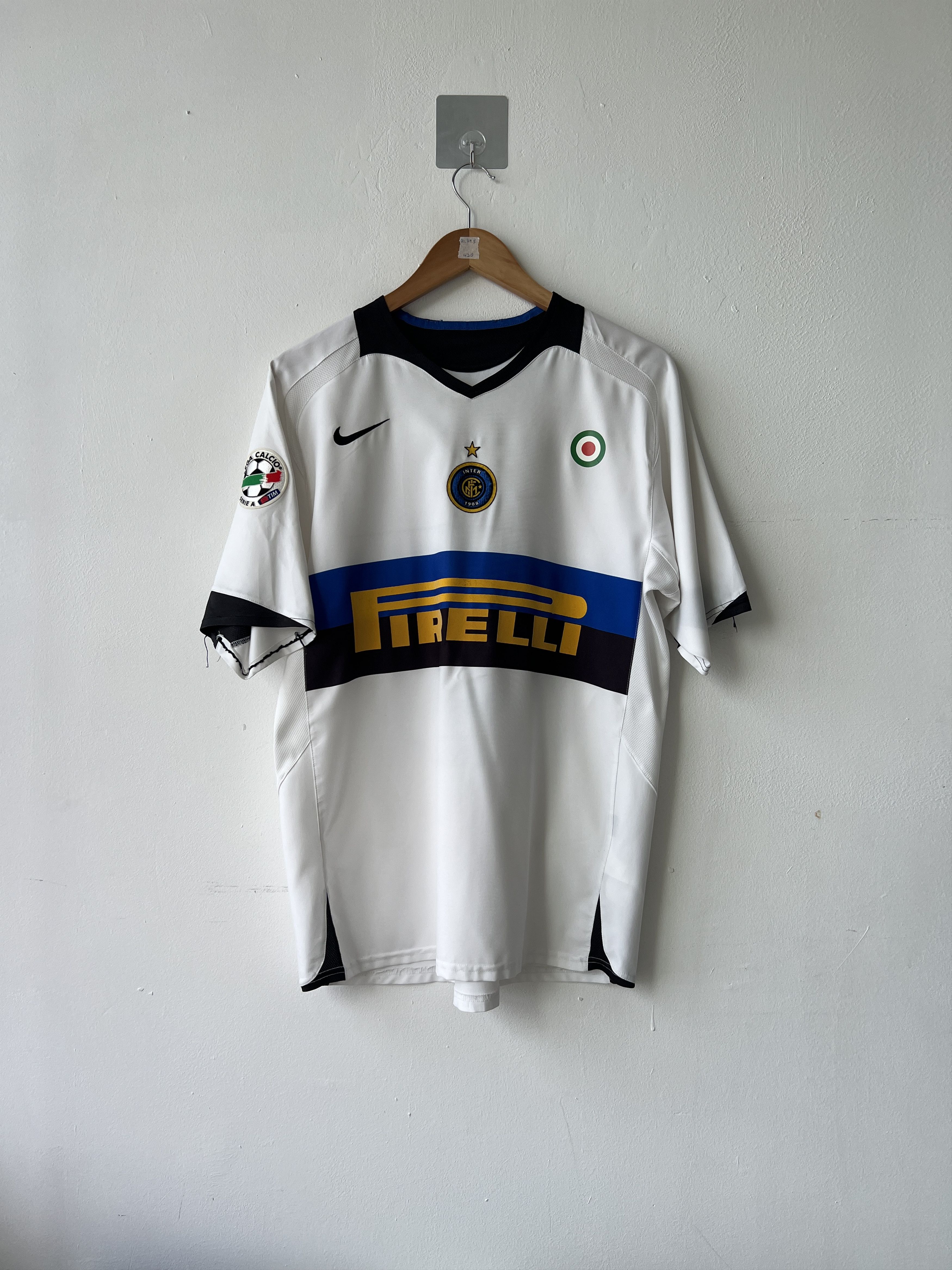 Nike (M) Inter Milan 2005-06 Away Kit Materazzi #23 Size US M / EU 48-50 / 2 - 1 Thumbnail