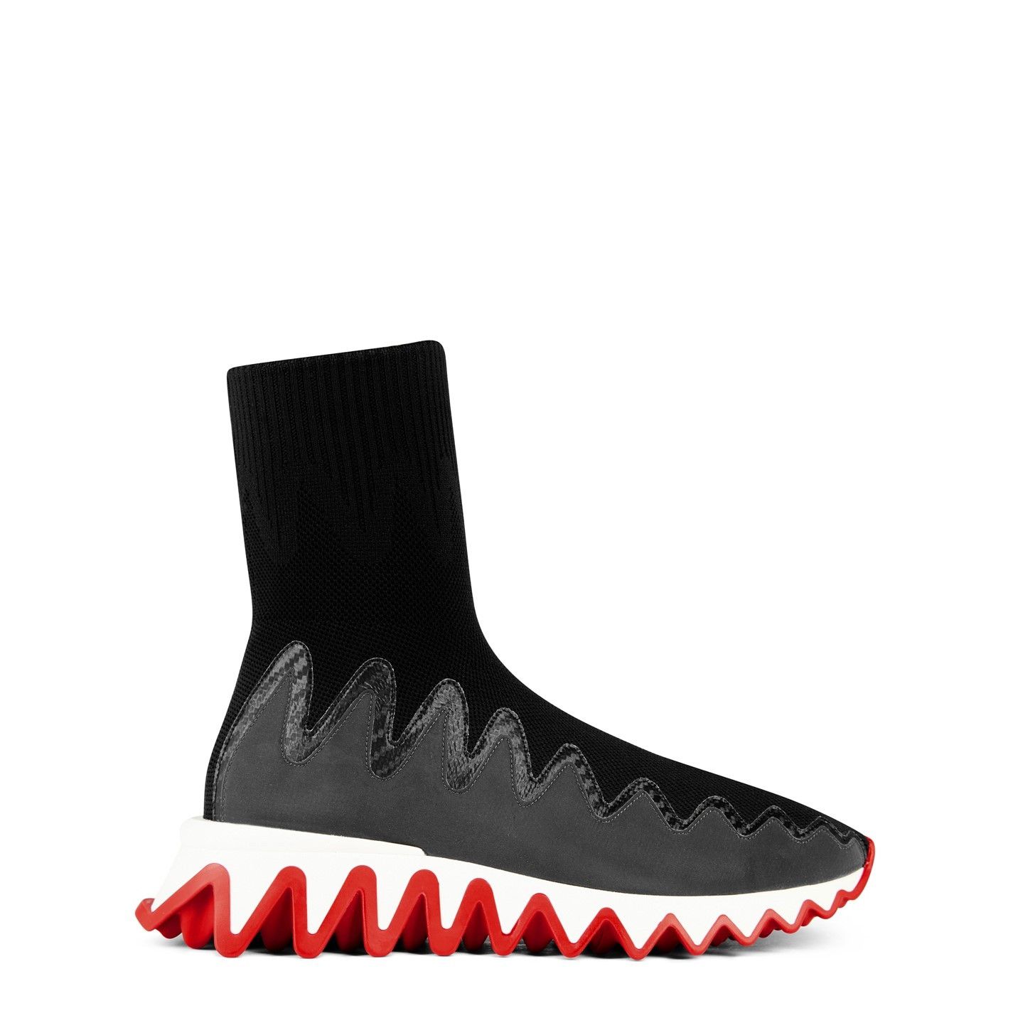 Christian Louboutin Sharky Sock Sneakers Size US 10 / IT 40 - 1 Thumbnail