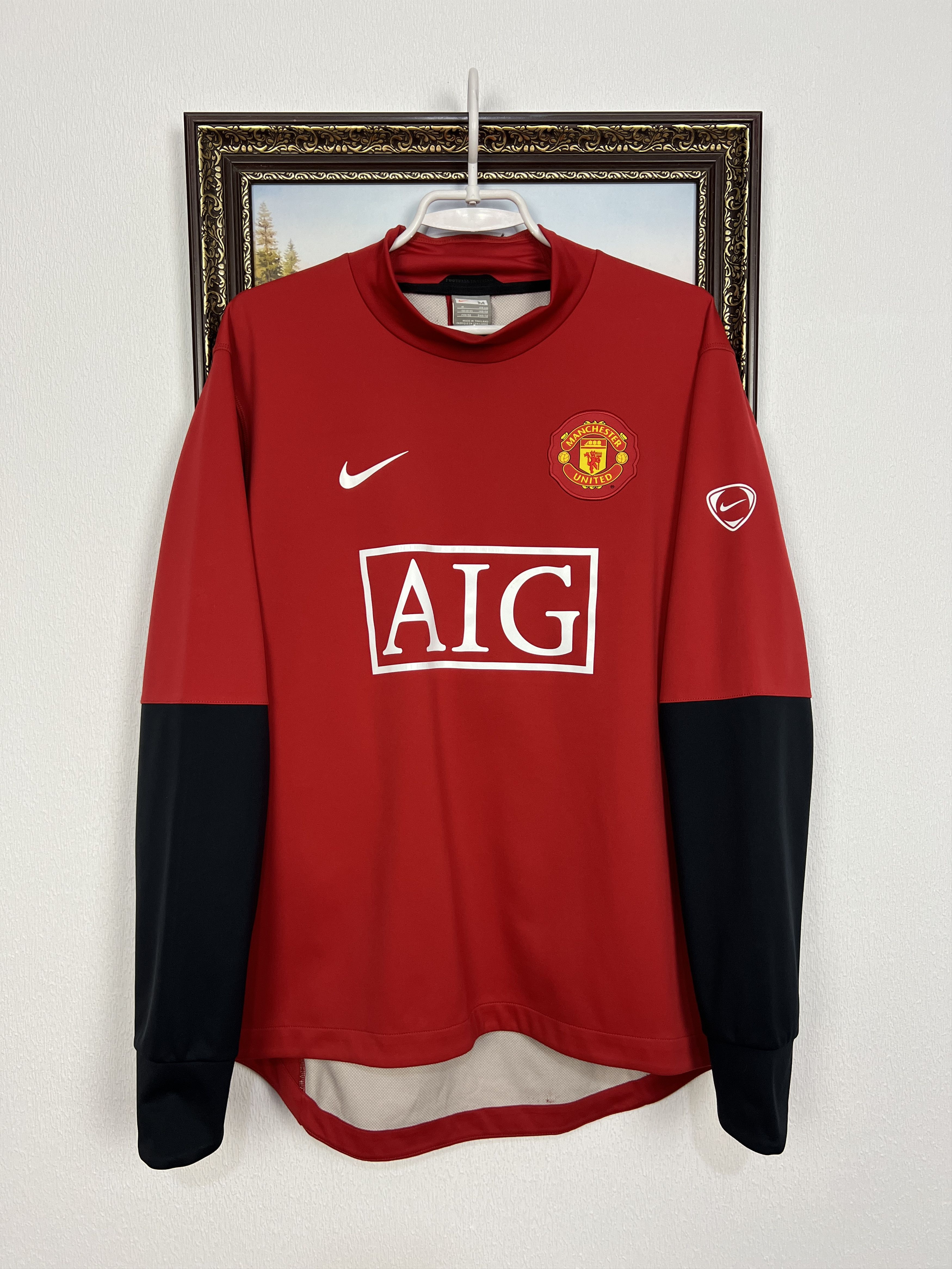 Nike AIG Manchester United Football Train Sweatshirt Track Top Size US M / EU 48-50 / 2 - 1 Thumbnail