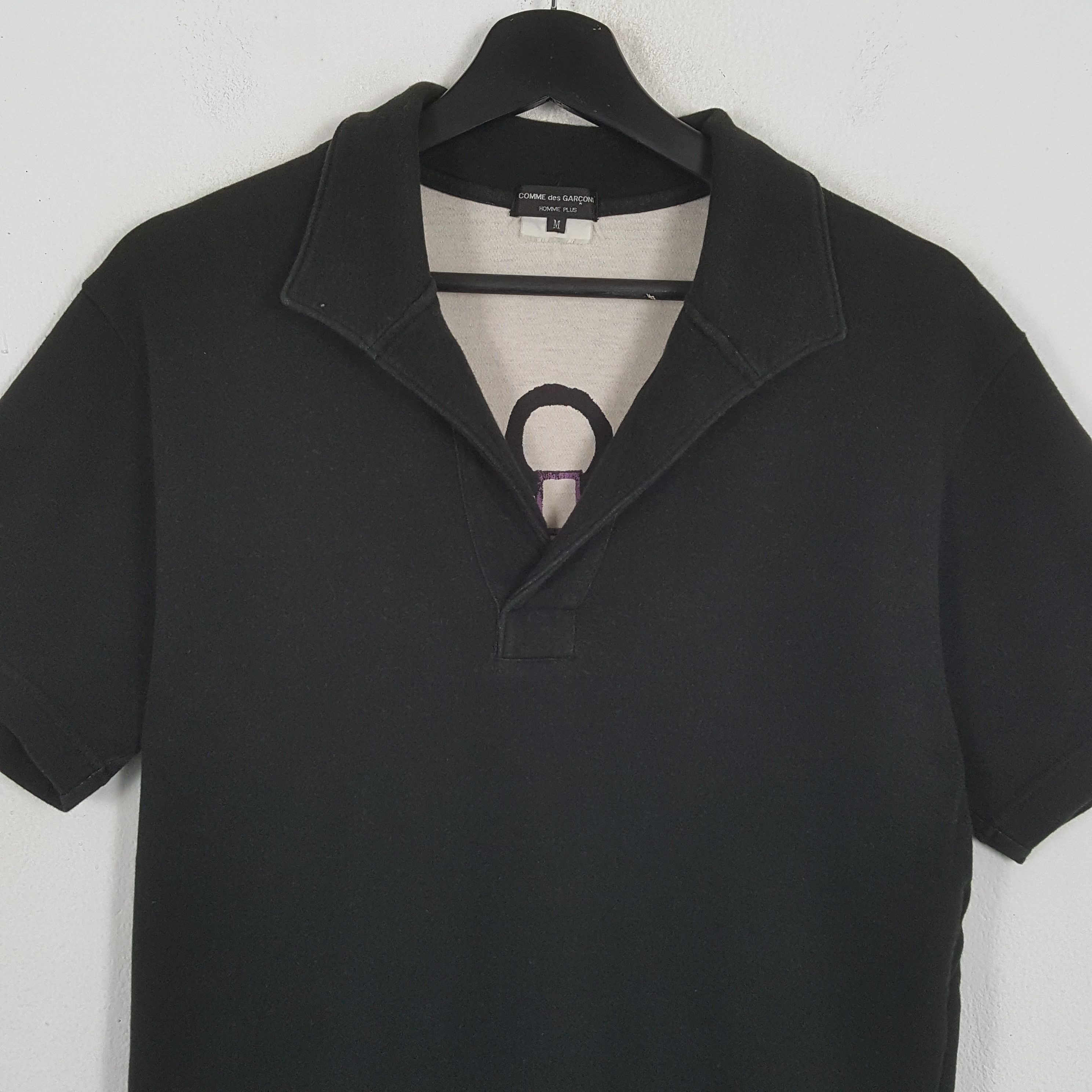 Comme des Garcons Homme Plus COMME DES GARCONS HOMME PLUS Fashion Style Reversible Polos Size US M / EU 48-50 / 2 - 5 Thumbnail