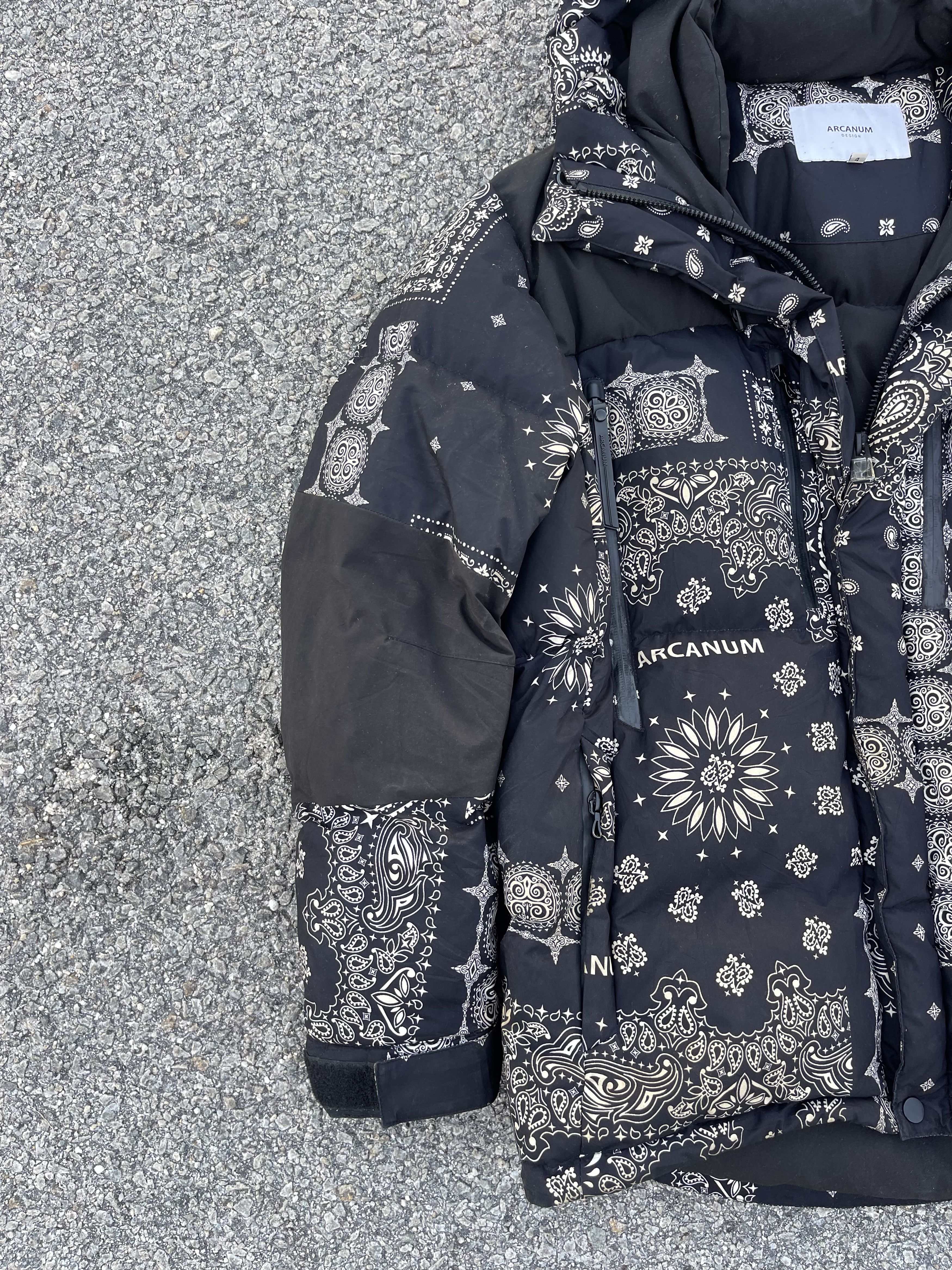 JACKROSE Arcanum by Jack Rose Down Puffer Balaclava Jacket Size US XL / EU 56 / 4 - 4 Thumbnail