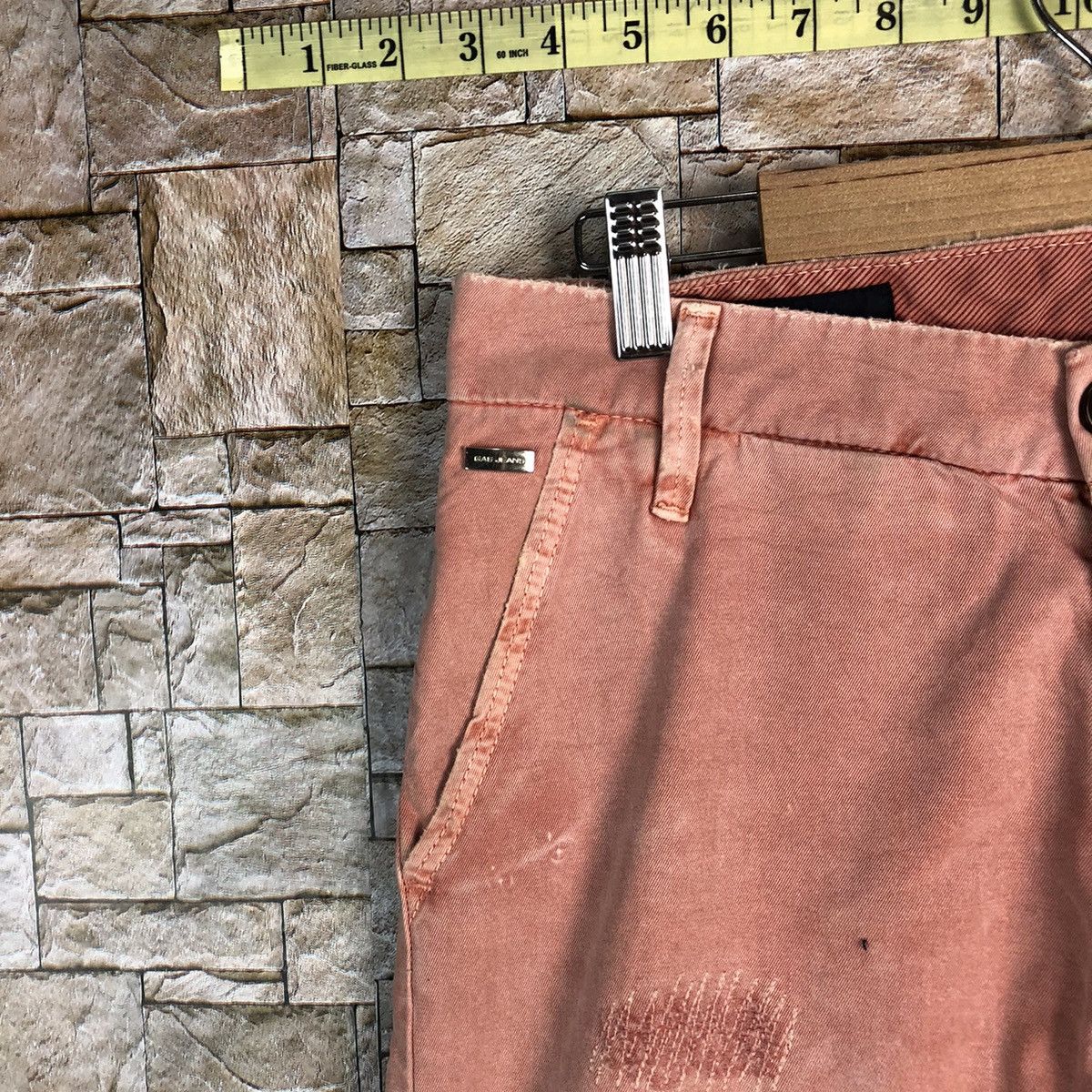 Japanese Brand × Vintage Man Gas Pink vintage Casual cargo Pants #A646 Size US 29 - 8 Thumbnail