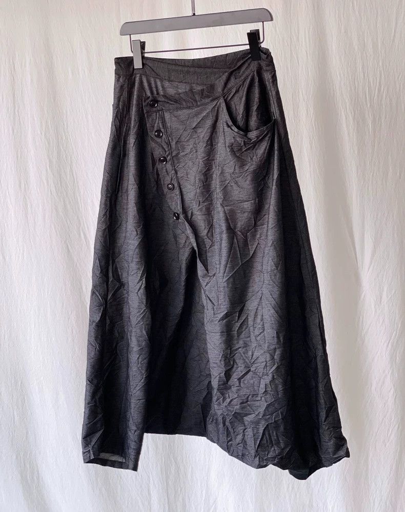 Yohji Yamamoto Yohji Yamamoto size 2 Sharuel silhouette trousers with wri Size US 28 / EU 44 - 4 Thumbnail