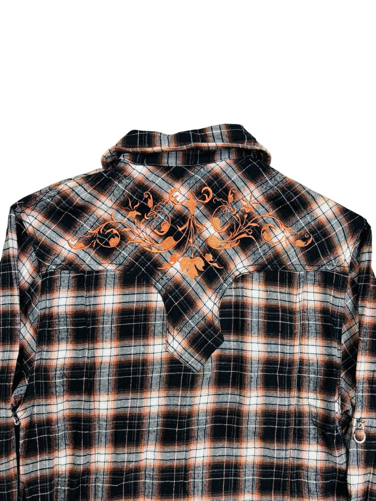 BUFFALO BOBS 2000s Semantic Design Vkei Style Tribal Western Button Shirt Size US M / EU 48-50 / 2 - 3 Thumbnail