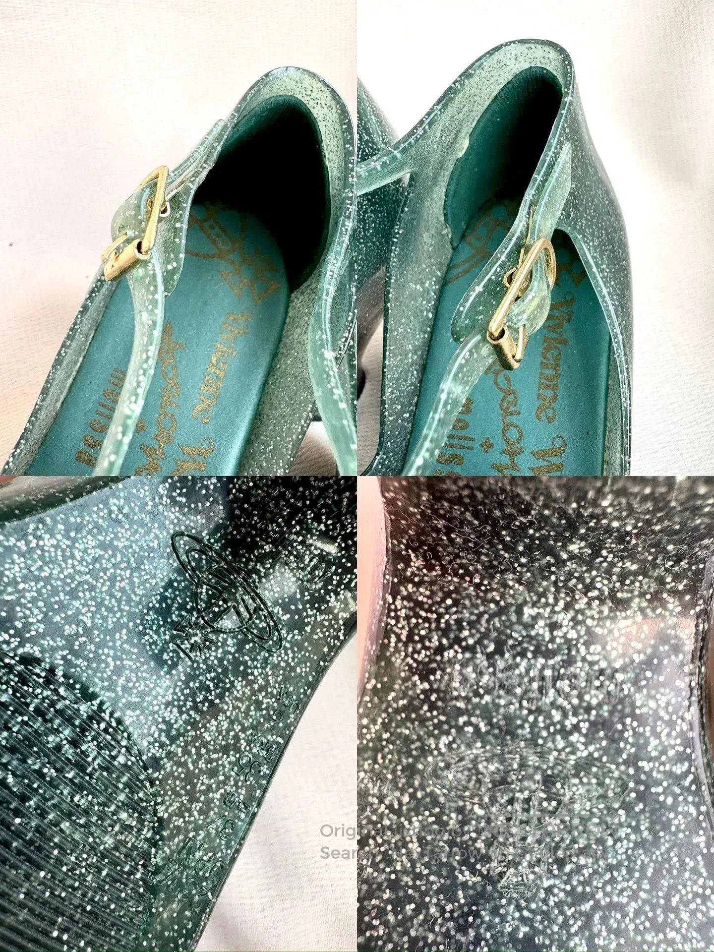 Vivienne Westwood Vivienne Westwood x Melissa Gray Glitter Cat Shoes. Size US 6 / IT 36 - 8 Thumbnail