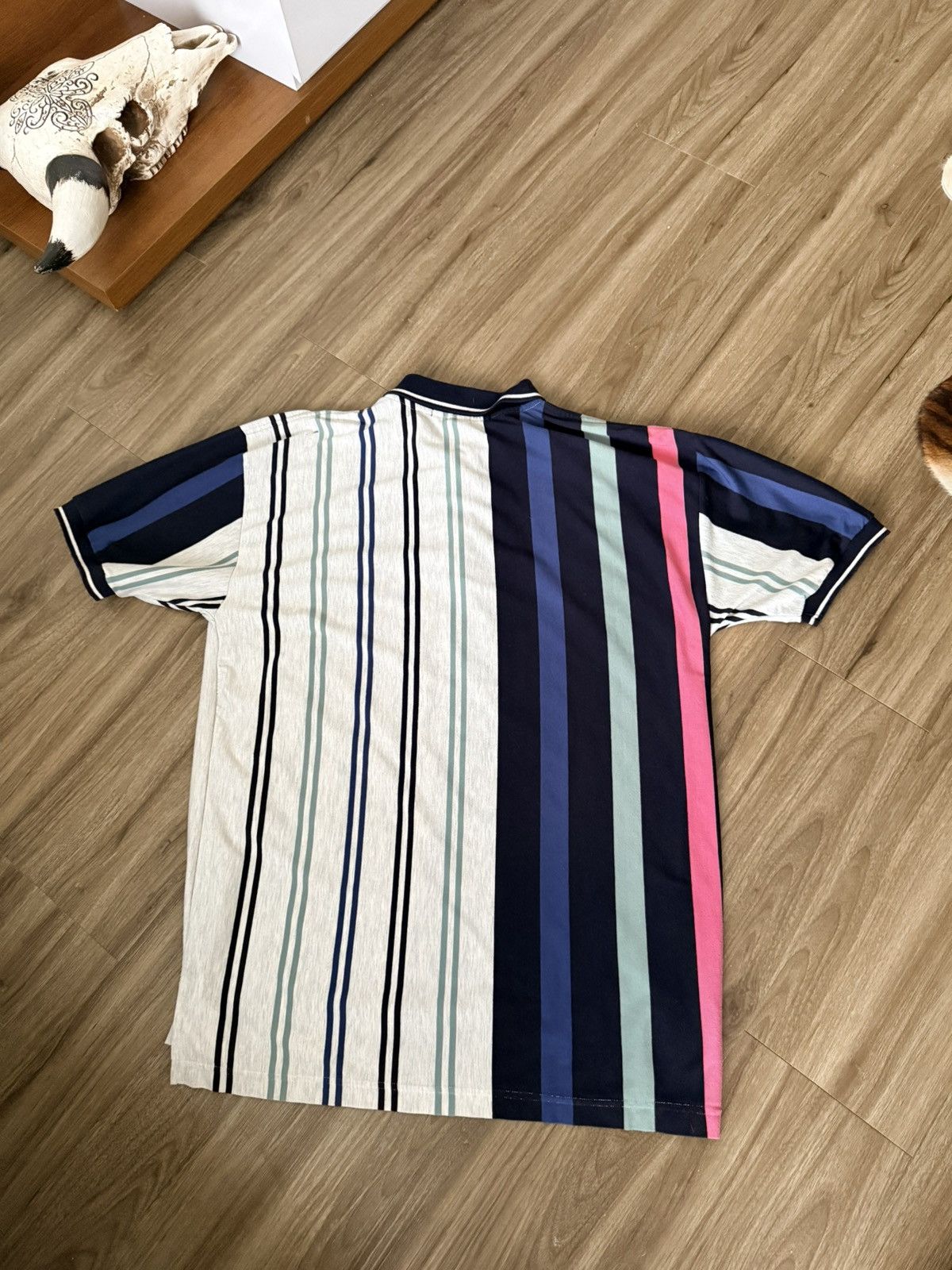Other Knights of Round Table Vintage Stripped Polo Size XL Size US XL / EU 56 / 4 - 4 Thumbnail