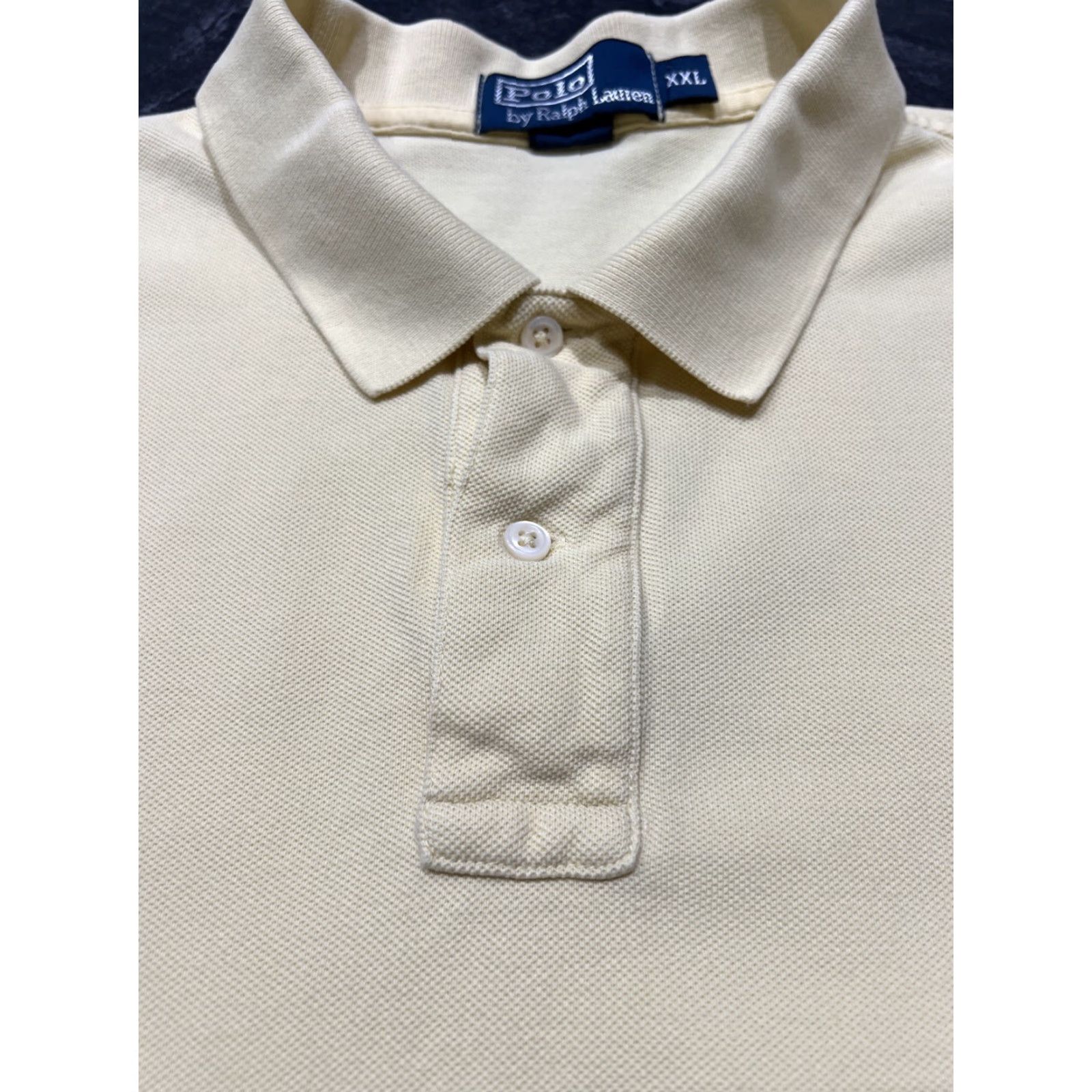 Ralph Lauren Ralph Lauren Polo Shirt Men 2XL Short Sleeve Collared Yellow Cotton Golf Classic Preppy American Polo Size US XXL / EU 58 / 5 - 4 Thumbnail