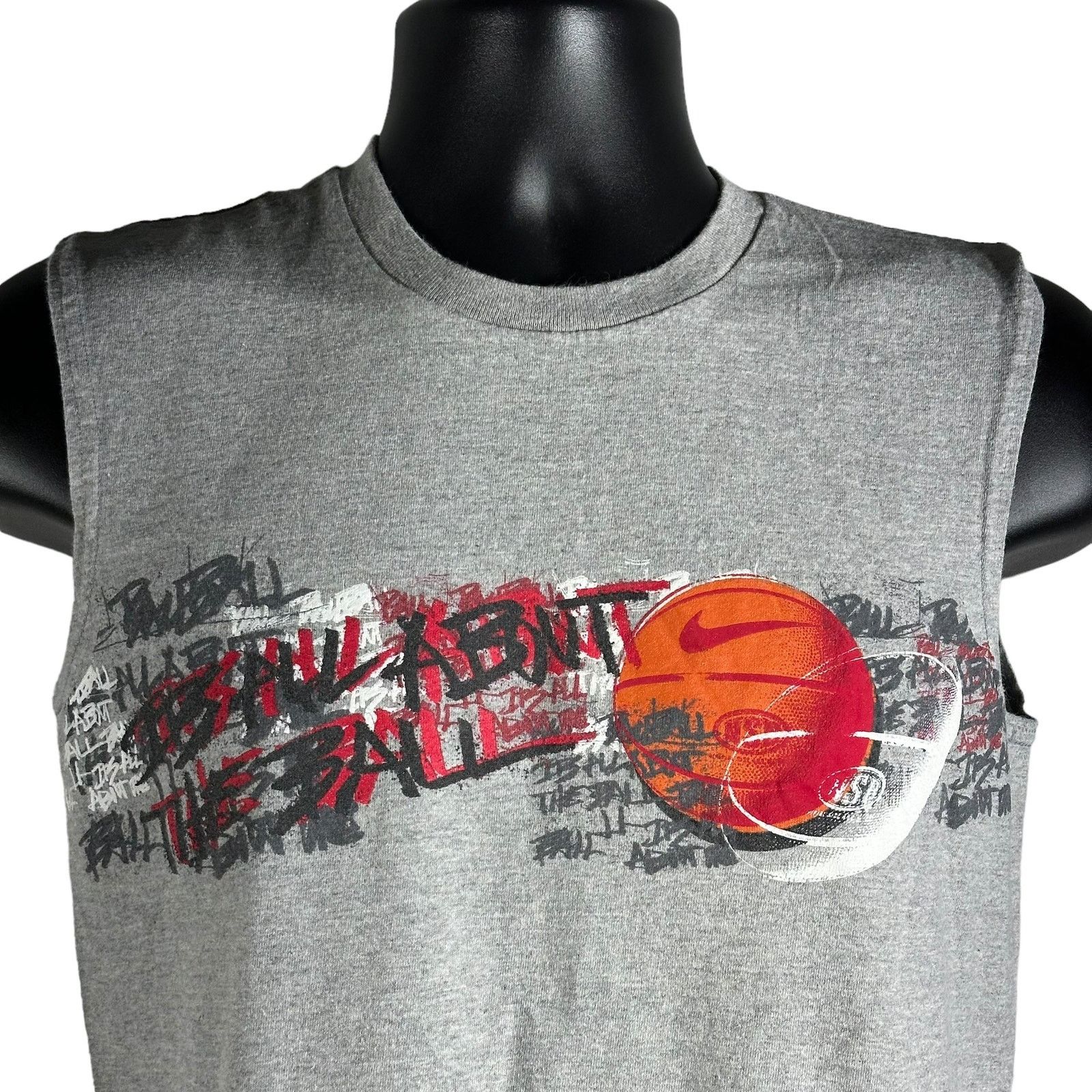 Nike Vintage Nike Basketball Sleeveless Tank Top Size US M / EU 48-50 / 2 - 2 Thumbnail