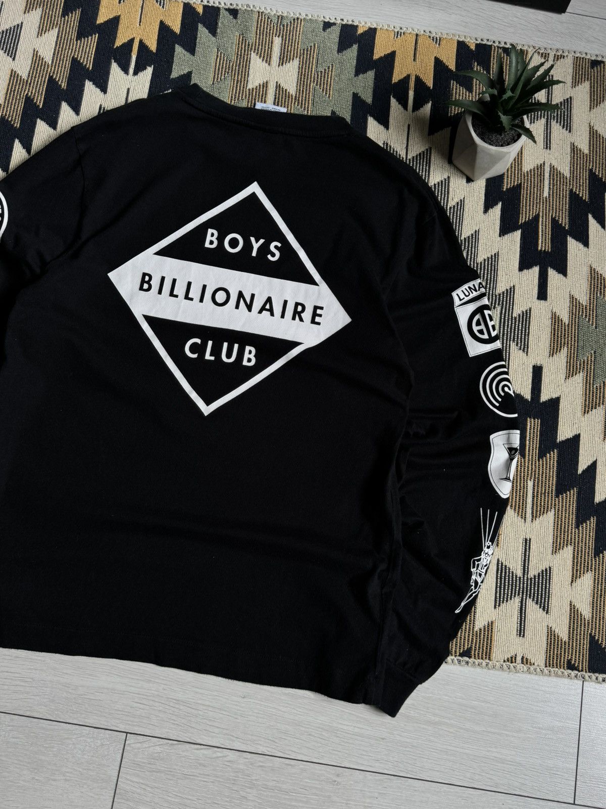Billionaire Boys Club BBC Billionaire Boys Club Big Logo Longsleve Size US M / EU 48-50 / 2 - 8 Thumbnail