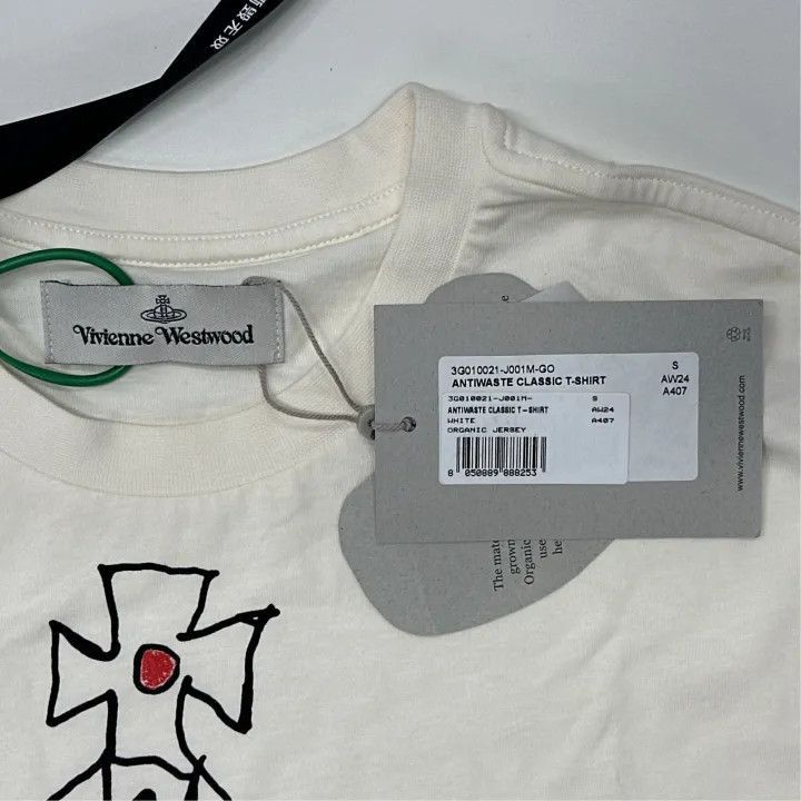 Vivienne Westwood Vivienne Westwood SS24 Printed Short Sleeve T-Shirt Size US S / EU 44-46 / 1 - 2 Thumbnail