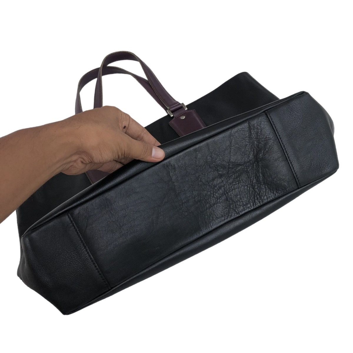 Paul Smith Paul Smith Genuine Leather Shoulder Document Tote Bag Size ONE SIZE - 7 Thumbnail