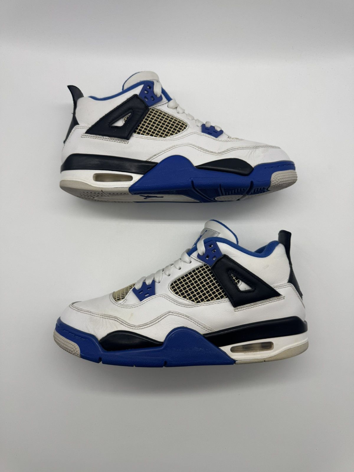 Jordan Brand × Nike Nike Air Jordan 4 Retro Motorsport 408452-117 Youth Size 7 Size US 7 / EU 40 - 2 Thumbnail