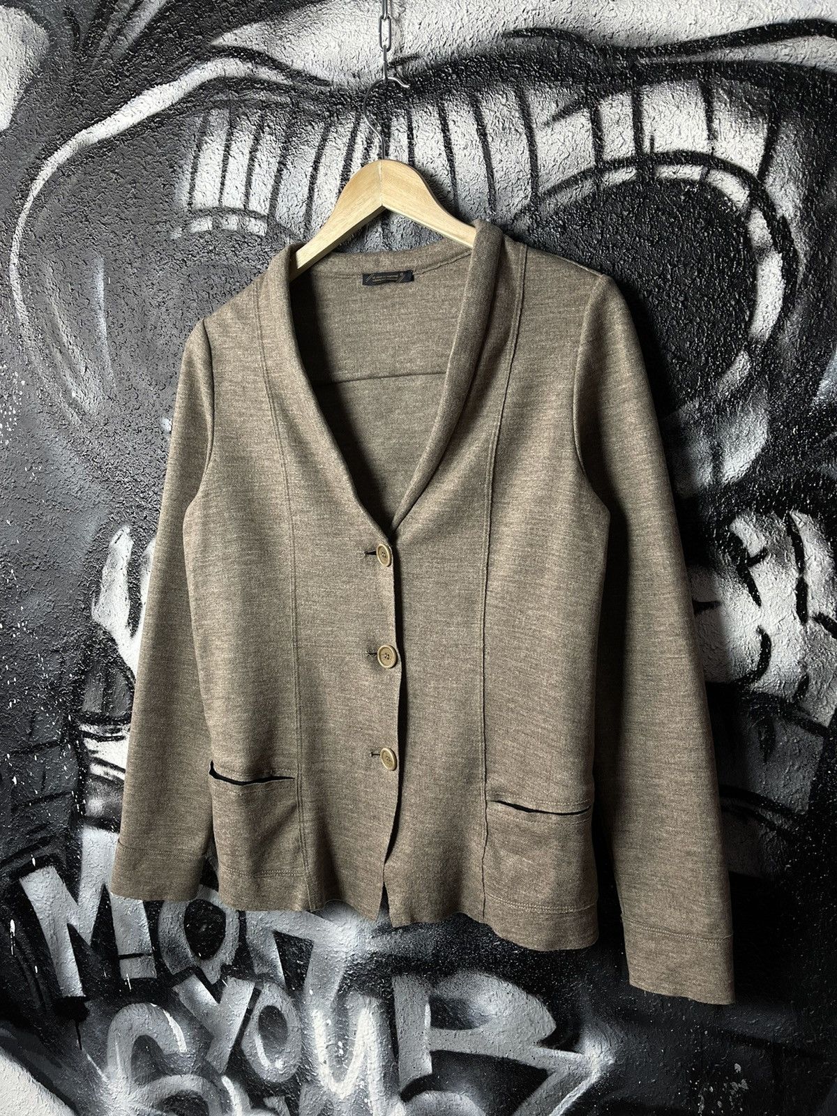 Designer × Marithe + Francois Girbaud Marithe Francois Girbaud Wool Blazer Jacket Woman’s Size M Size M / US 6-8 / IT 42-44 - 1 Thumbnail