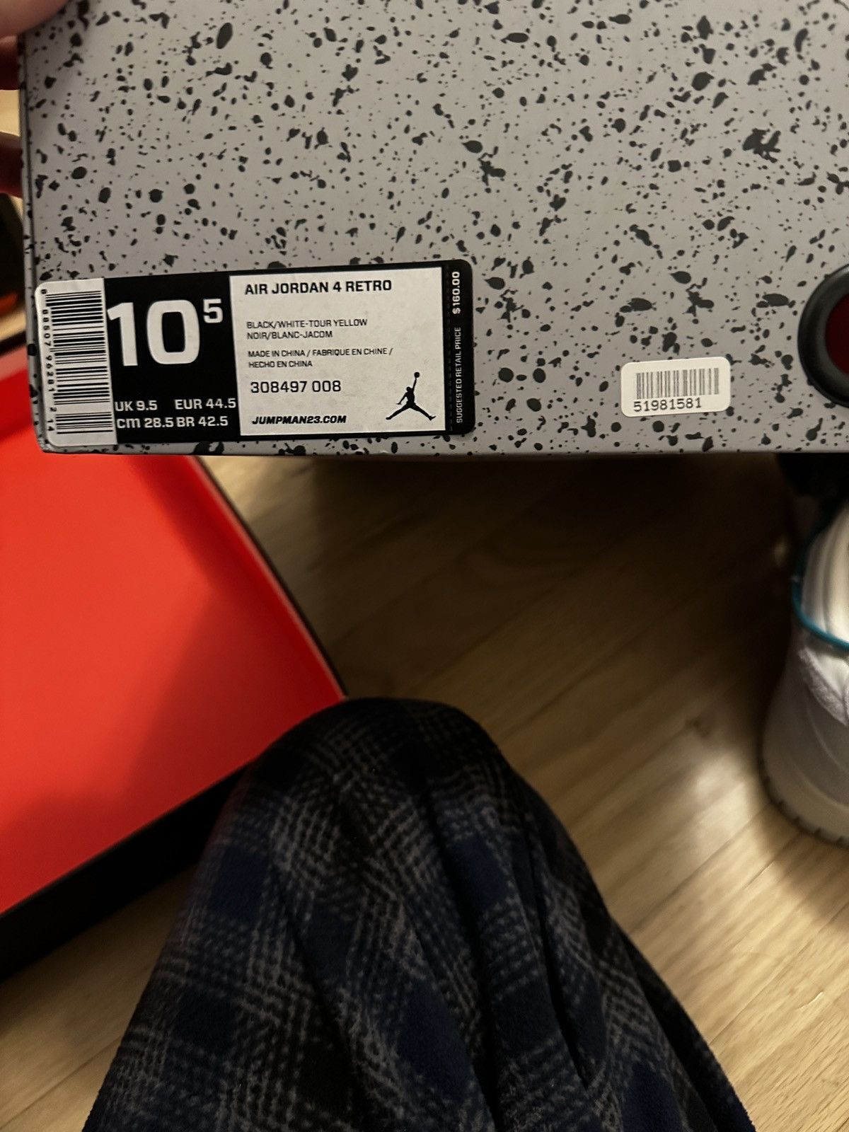 Jordan Brand Jordan 4 thunders Size US 10.5 / EU 43-44 - 12 Thumbnail