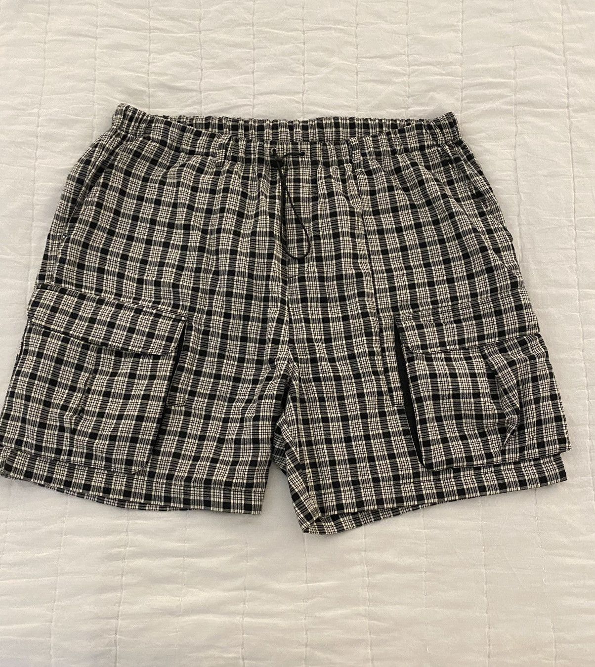 Other Magic Castles Beyond Short Black Ecru Check XL Size US 36 / EU 52 - 3 Thumbnail