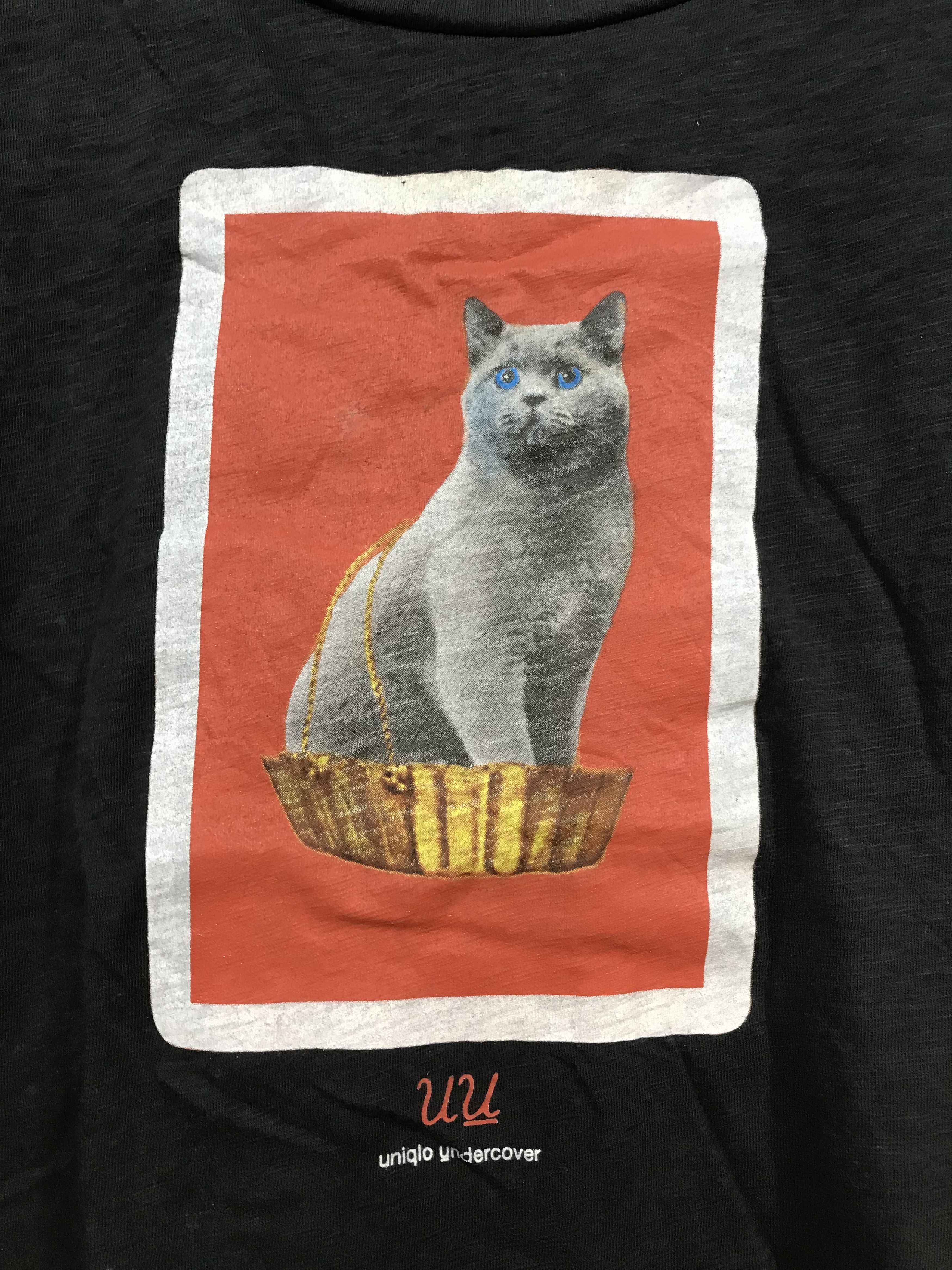 Undercover × Uniqlo Uniqlo Undercover Cat In Basket Tee Size S / US 4 / IT 40 - 3 Thumbnail