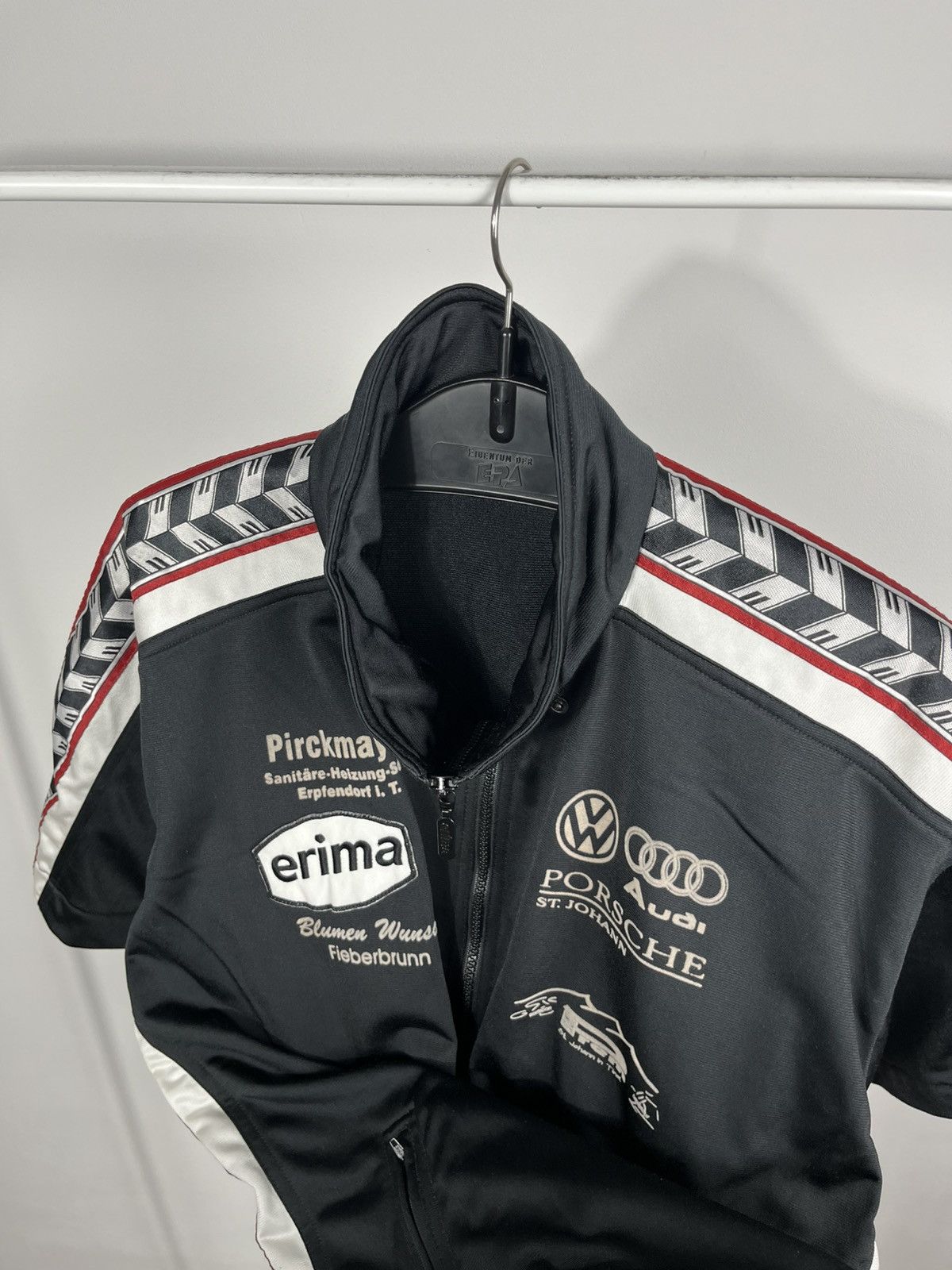 Erima Erima Racing Half Zip Jacket Short Sleeve VW Audi Porsche Size US M / EU 48-50 / 2 - 9 Thumbnail