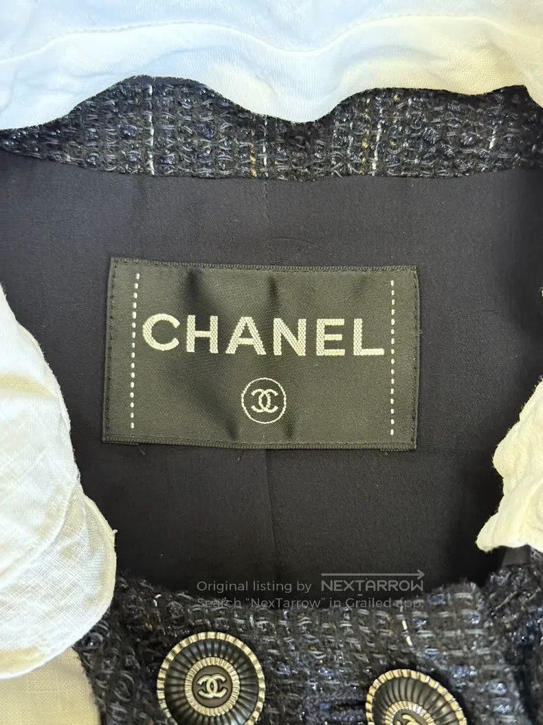Chanel Chanel 2020 Station Series ruffled collar jacket Size XS / US 0-2 / IT 36-38 - 7 Thumbnail