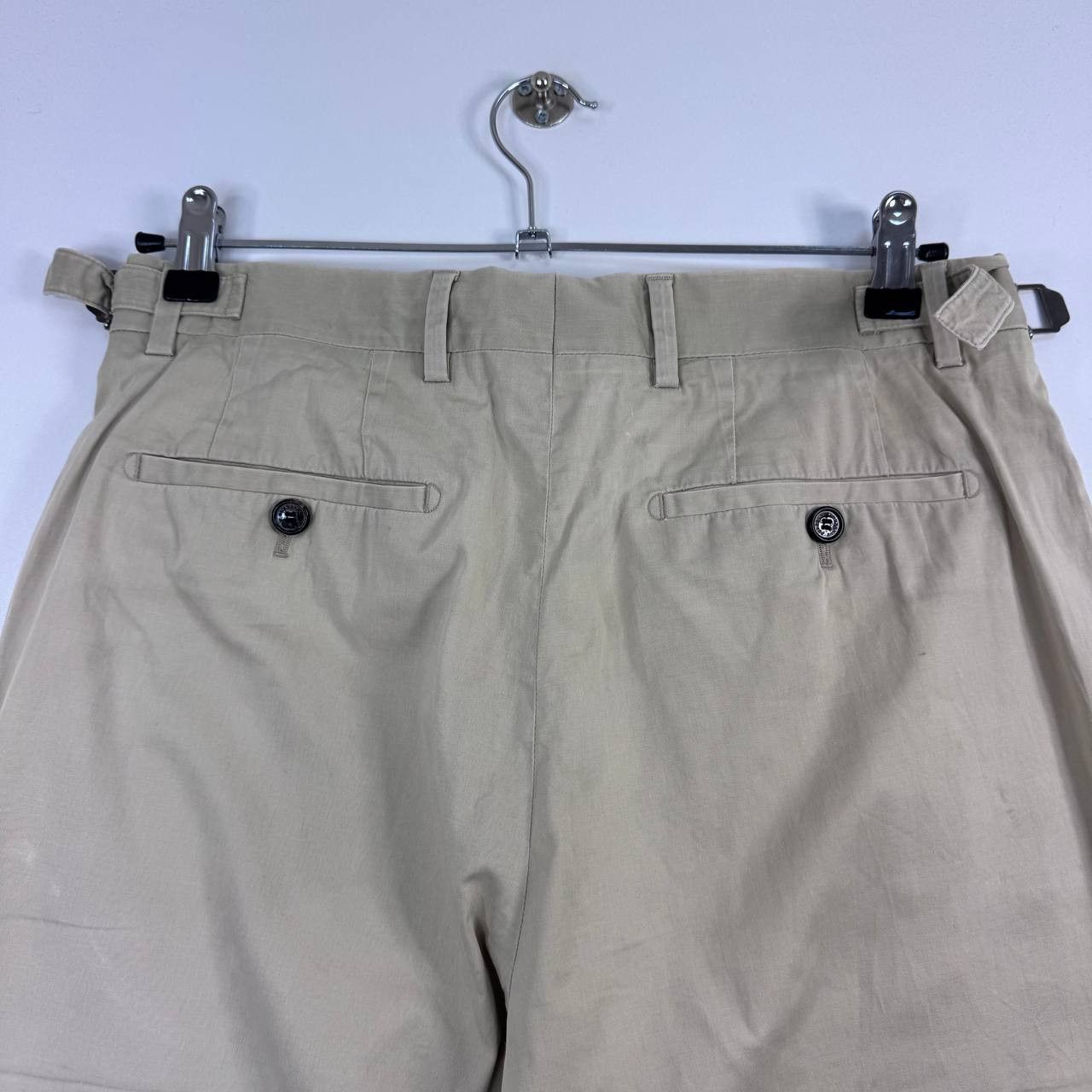 Burberry Burberry London Mens Chinos Pants Beige Khaki Lean Fit 32R Size US 32 / EU 48 - 12 Thumbnail
