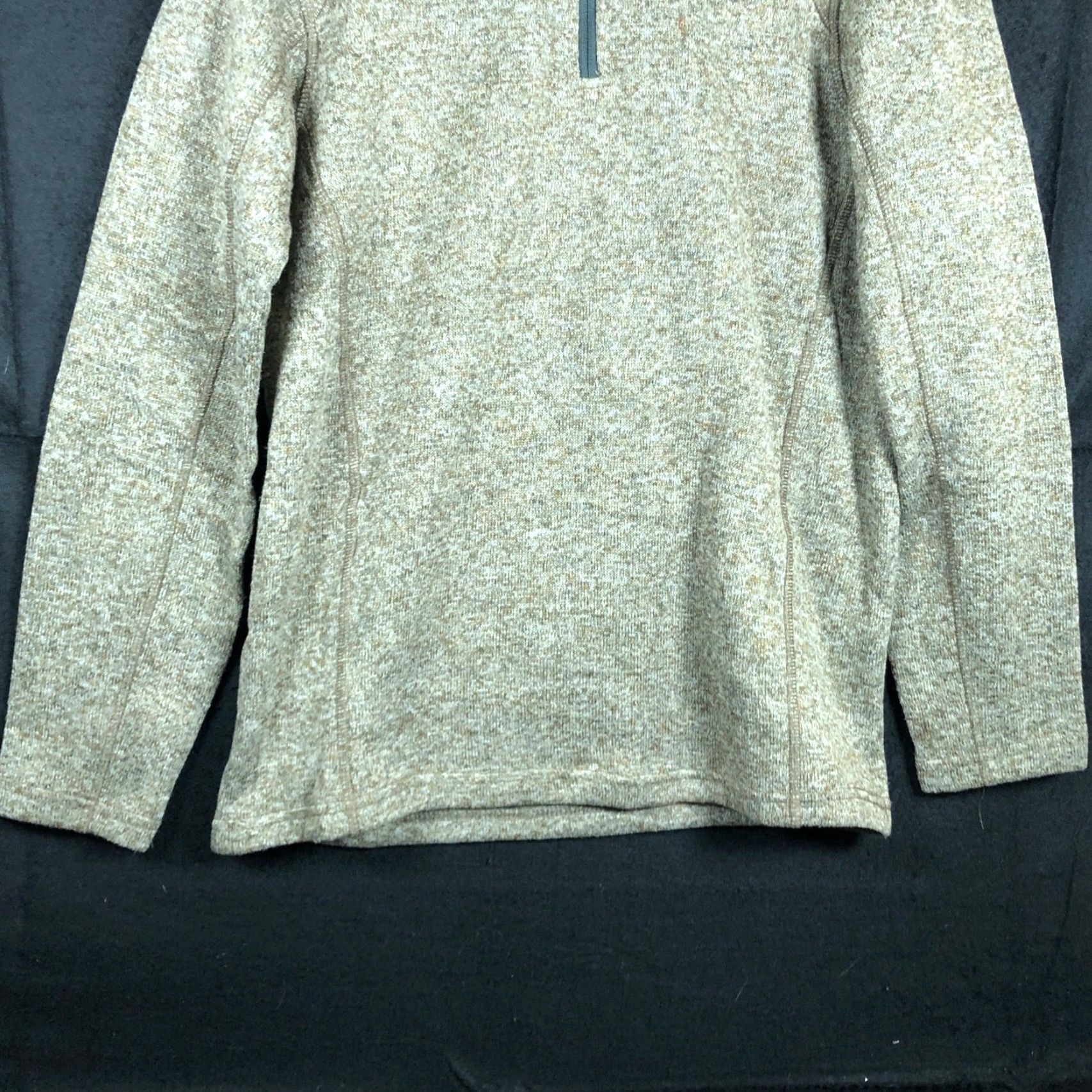 Eddie Bauer Eddie Bauer Sweatshirt Mens Green Fleece 1/4 Zip Long Sleeve Small Regular Size S (V-Neck) Zip Pockets Casual Workwear 80s-90s? Size US S / EU 44-46 / 1 - 3 Thumbnail