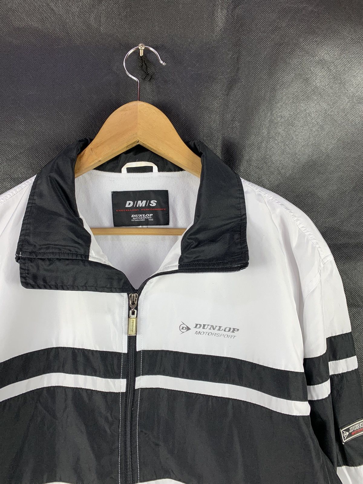Dunlop × Vintage Steals! Vintage Dunlop Motorsports Light Jacket Windbreaker Size US L / EU 52-54 / 3 - 3 Thumbnail