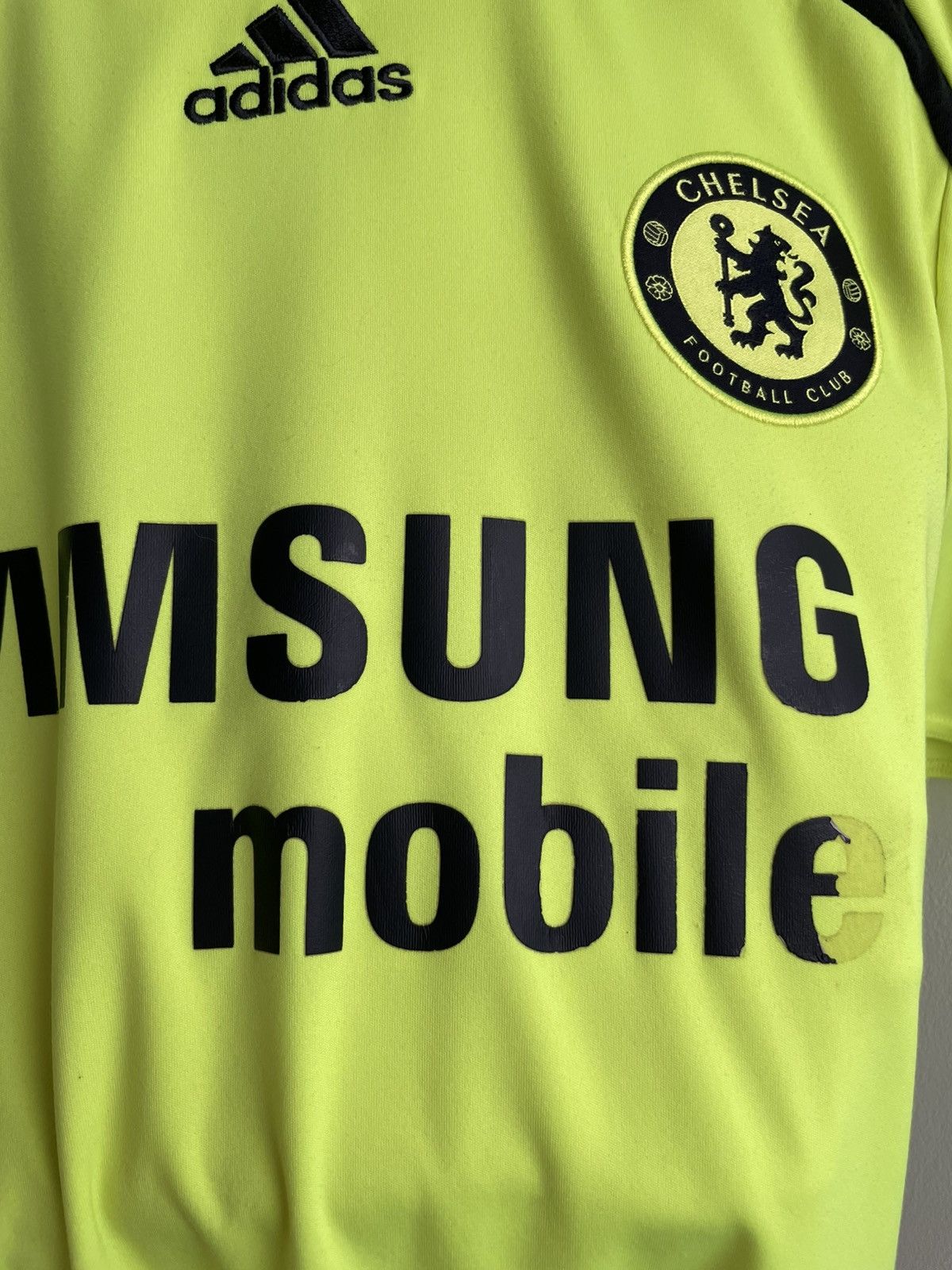 Vintage CHELSEA 2007 2008 AWAY Football Shirt Soccer Jersey Adidas Size US XL / EU 56 / 4 - 9 Thumbnail